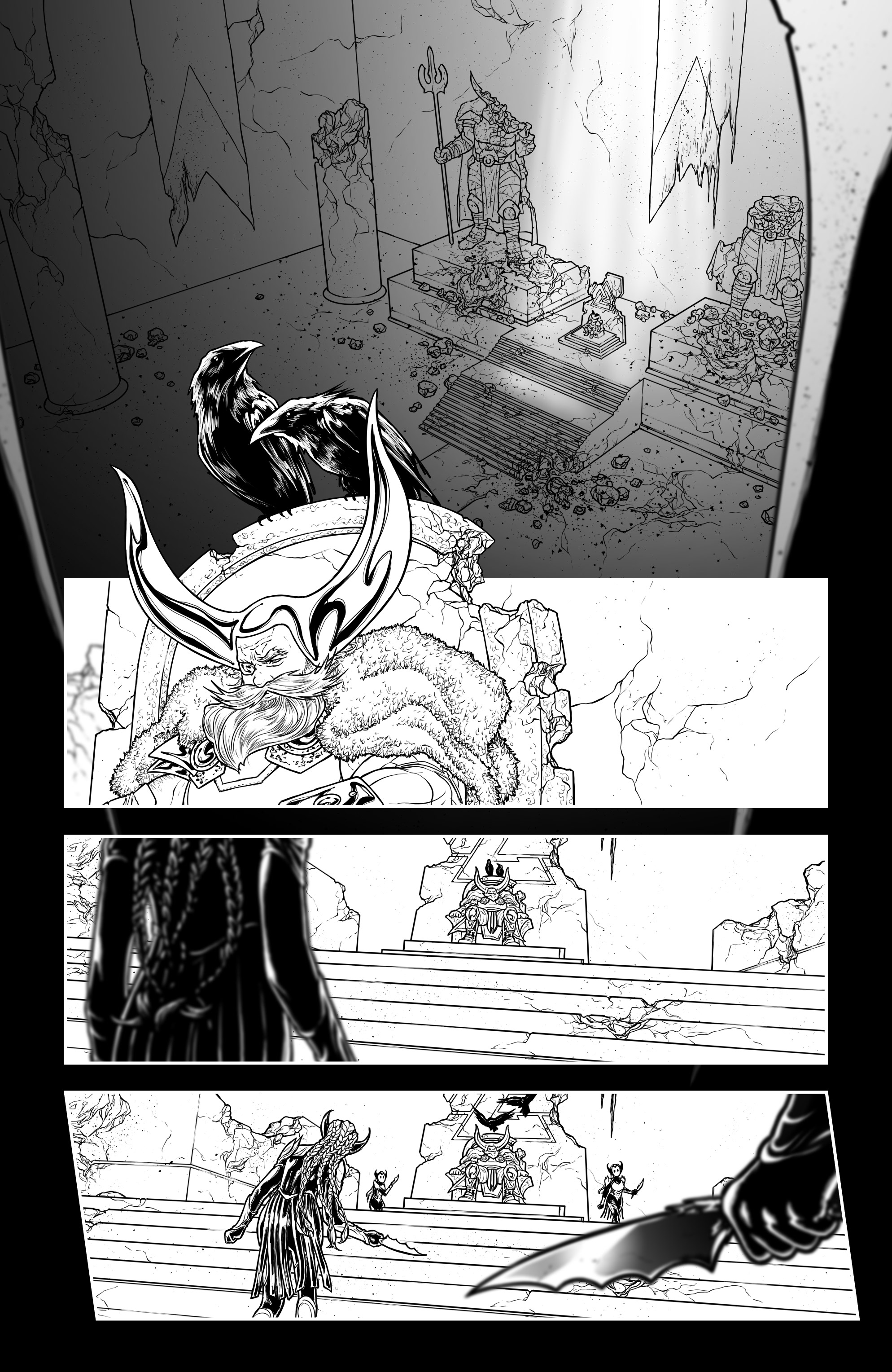 War Of The Realms (2019-) issue 1 Director 's Cut - Page 109