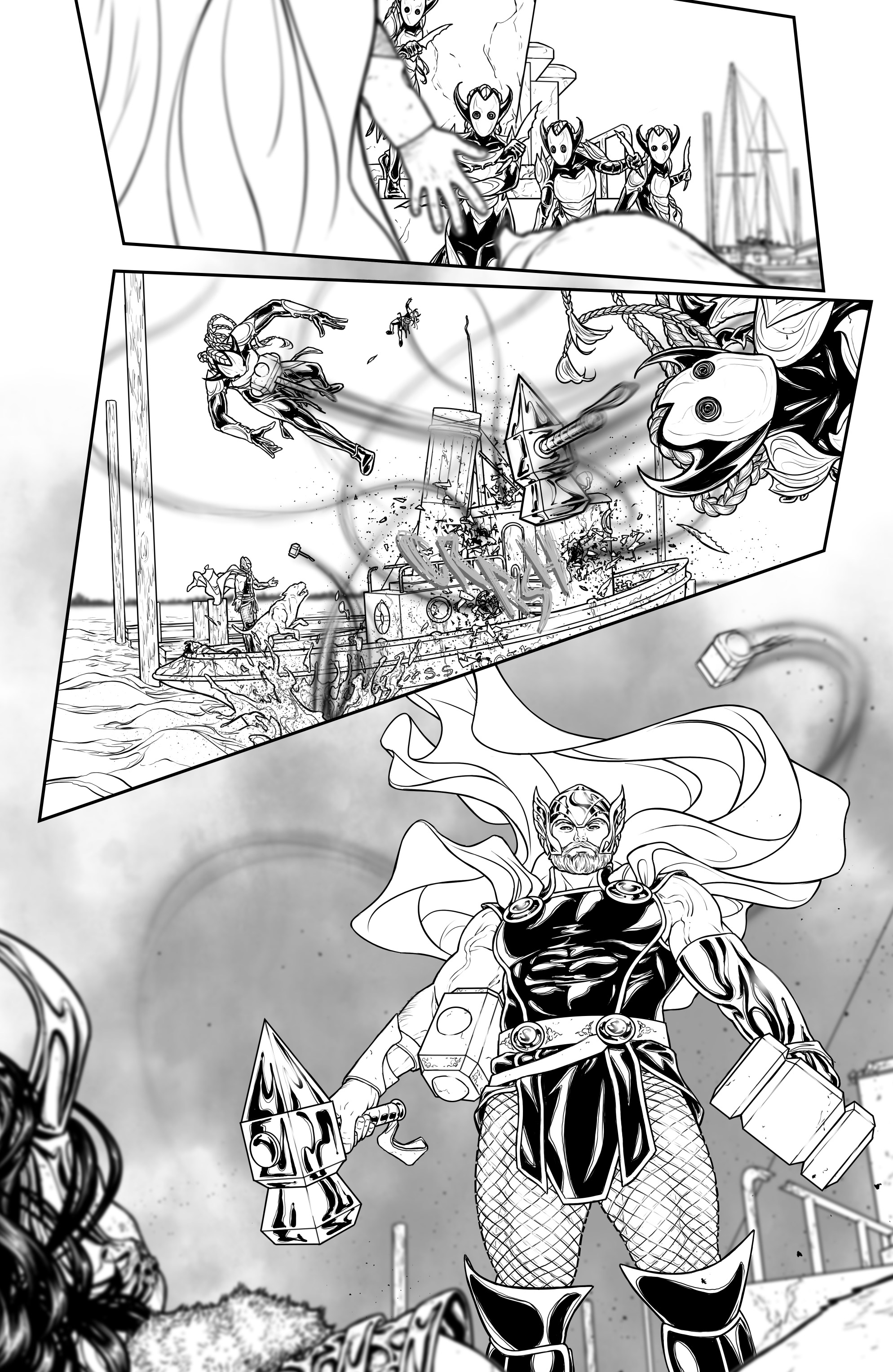 War Of The Realms (2019-) issue 1 Director 's Cut - Page 117