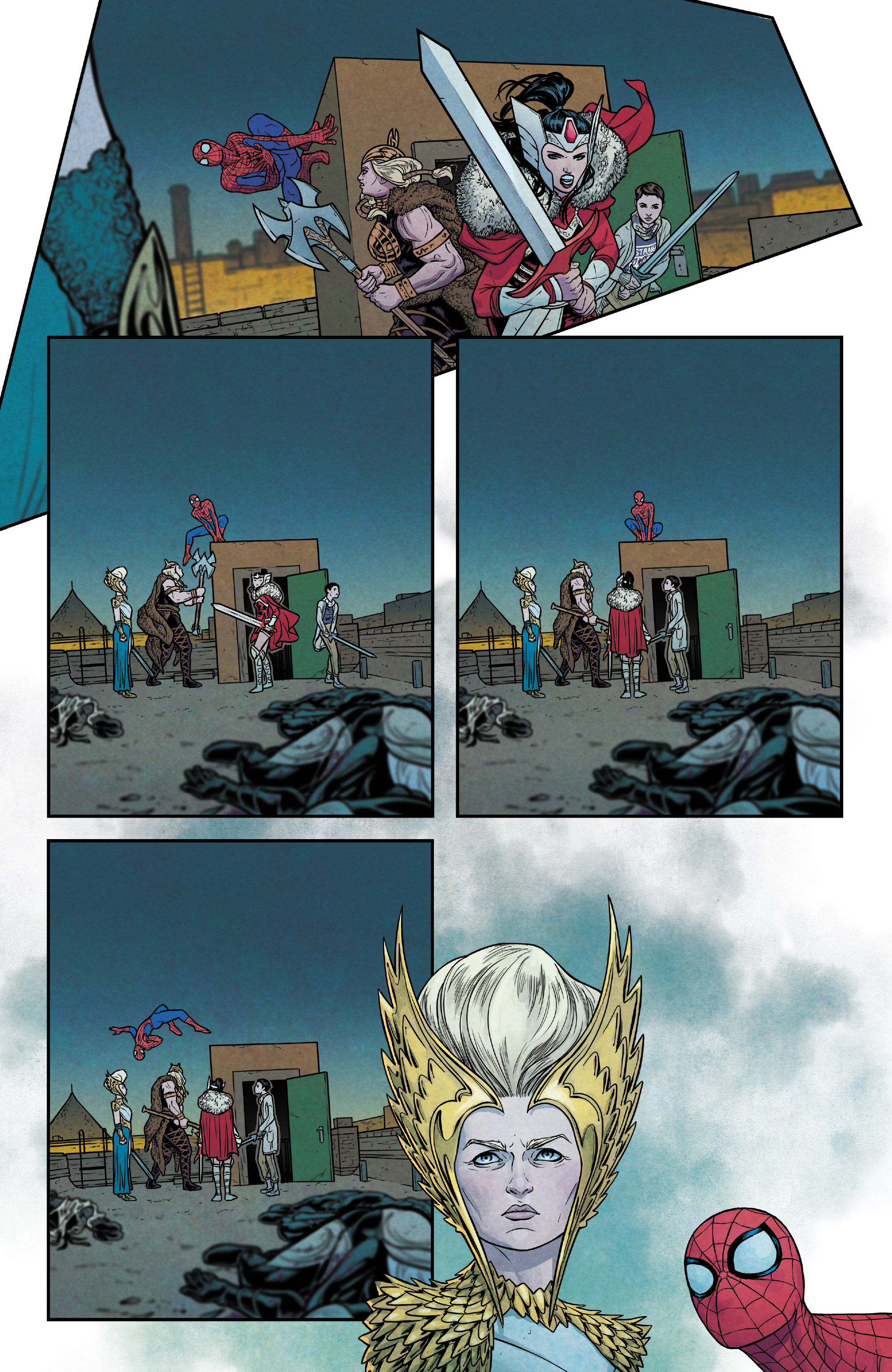 War Of The Realms (2019-) issue 1 Director 's Cut - Page 130