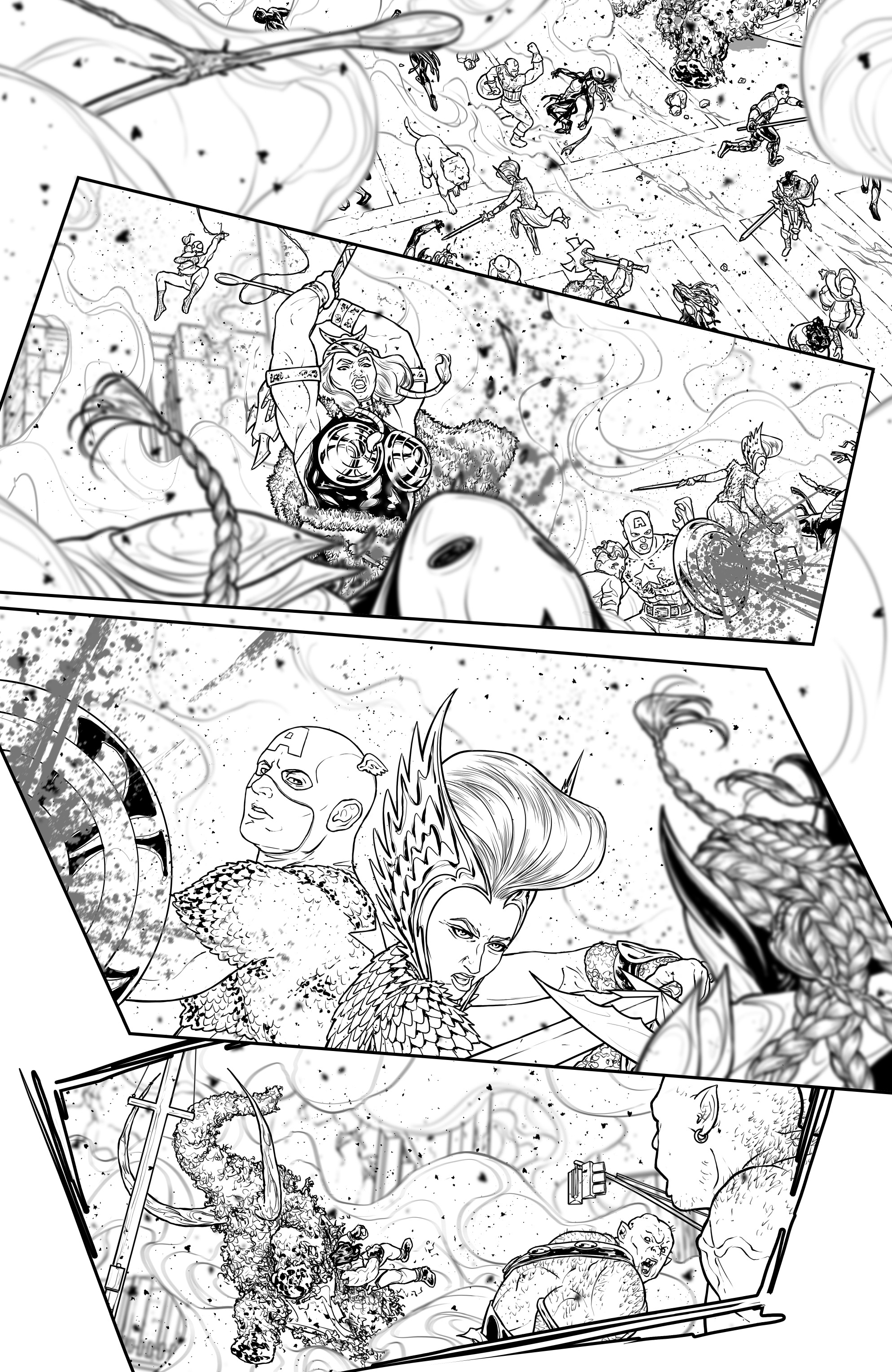 War Of The Realms (2019-) issue 1 Director 's Cut - Page 141