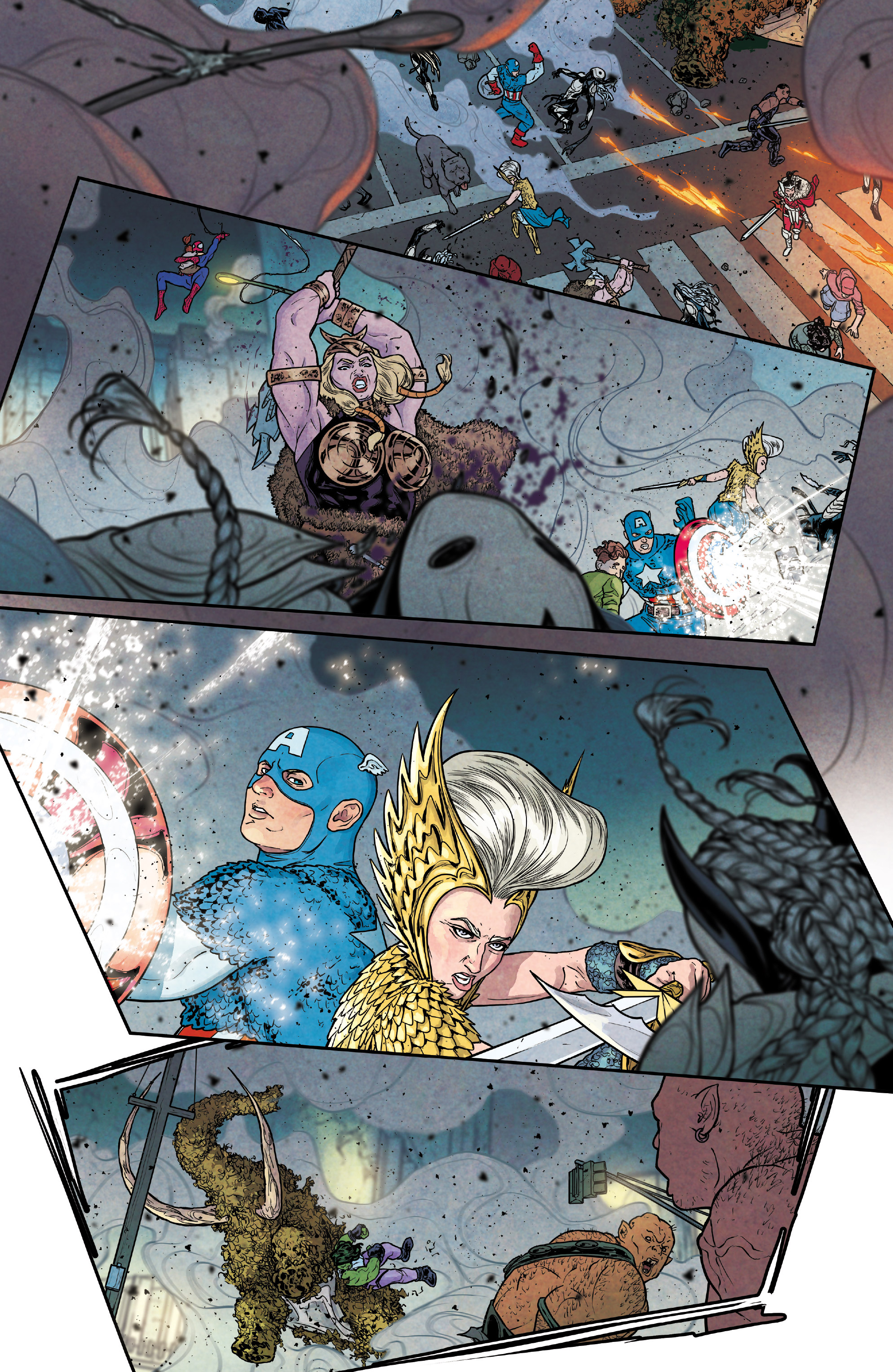 War Of The Realms (2019-) issue 1 Director 's Cut - Page 142