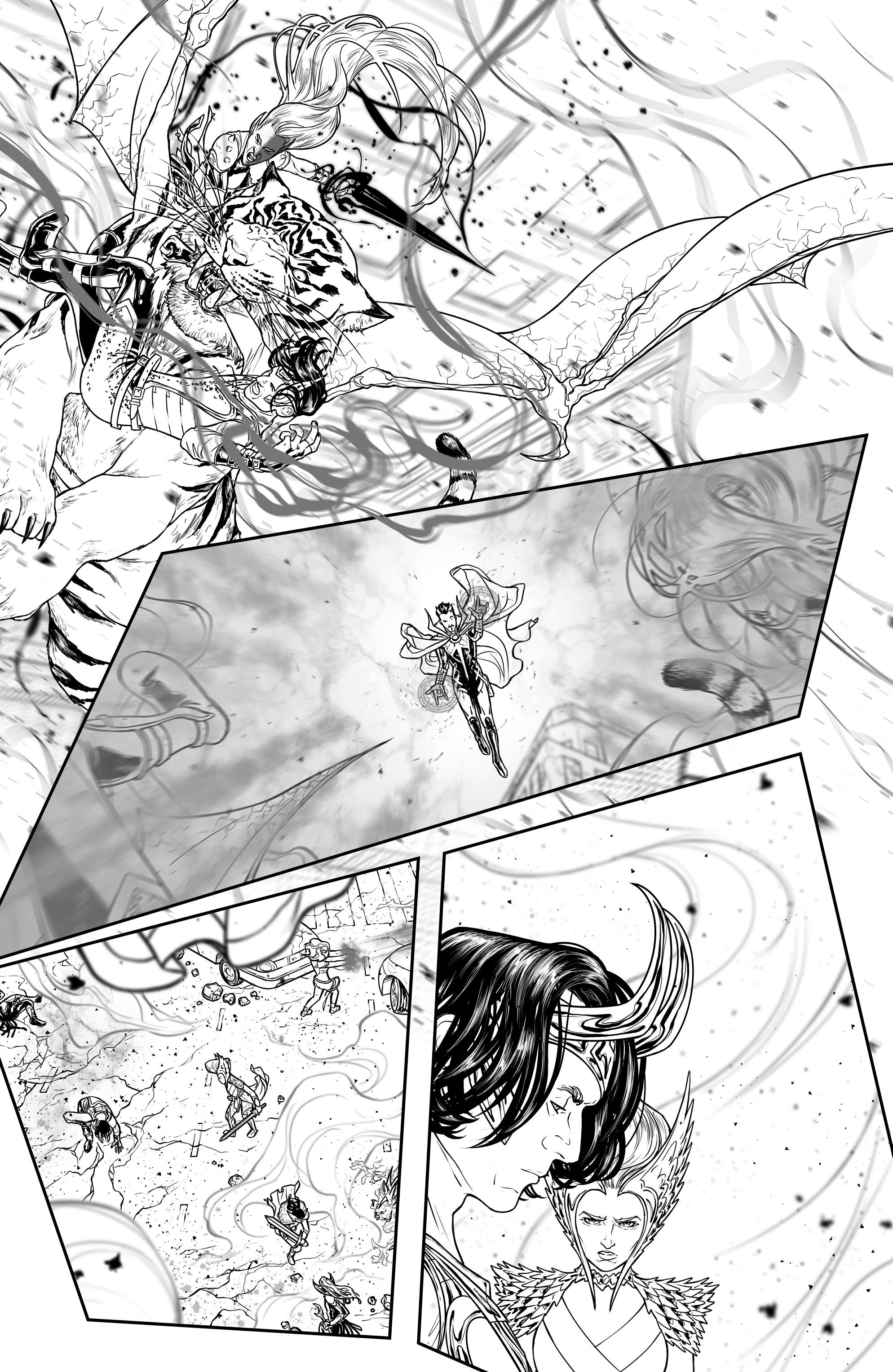 War Of The Realms (2019-) issue 1 Director 's Cut - Page 151