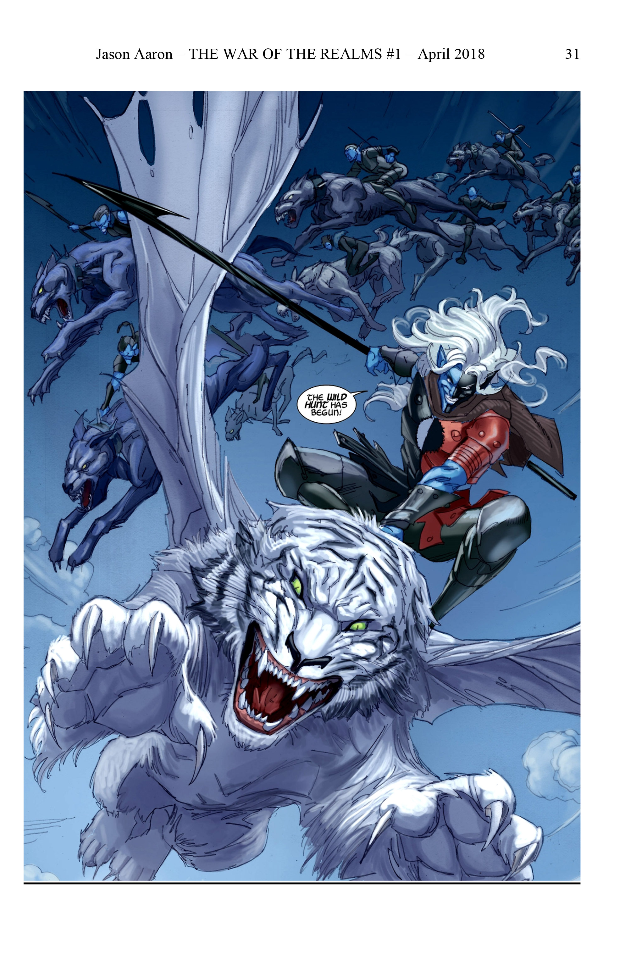 War Of The Realms (2019-) issue 1 Director 's Cut - Page 95