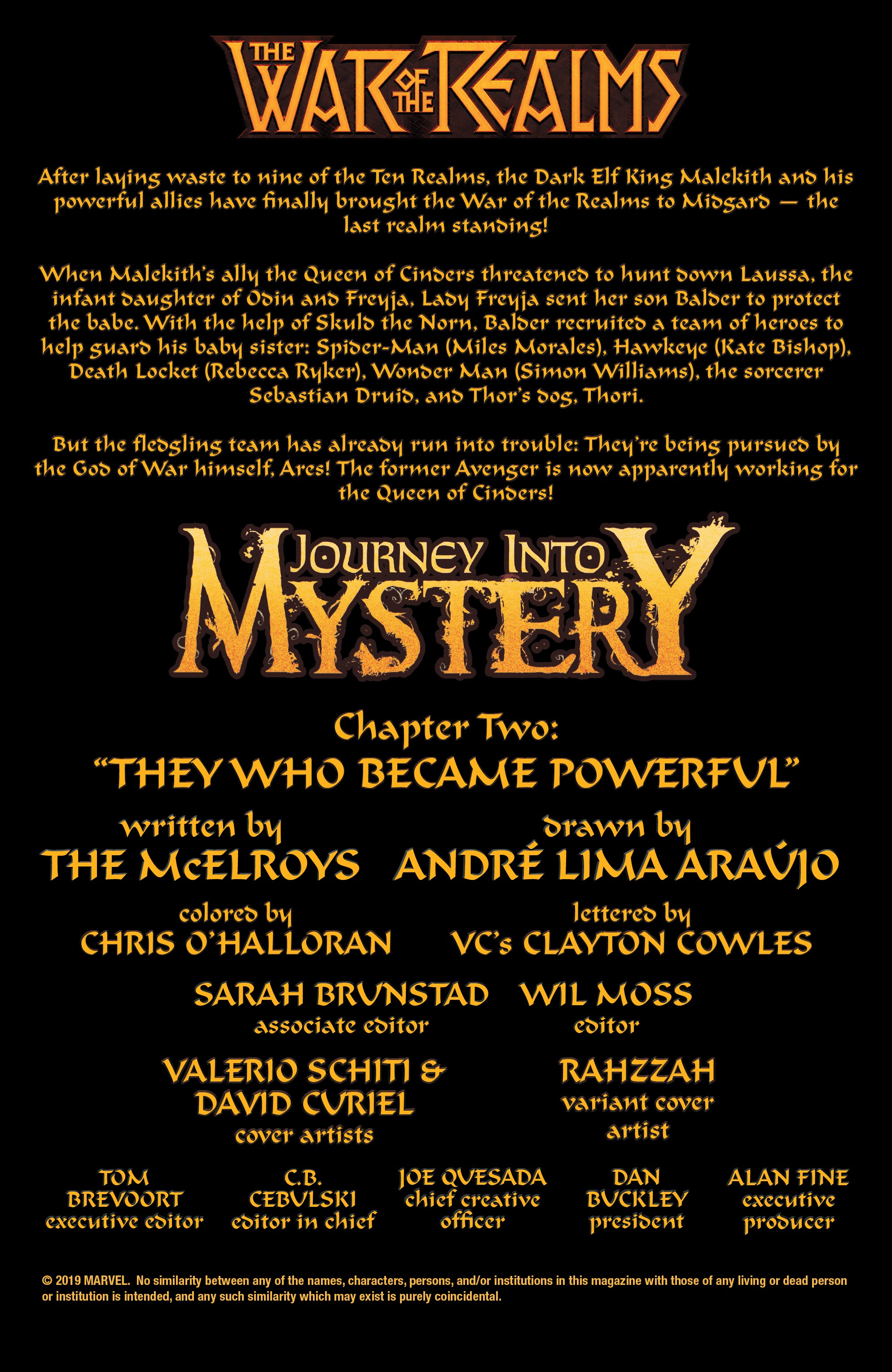 War Of The Realms: Journey Into Mystery (2019-): Chapter 2 - Page 2