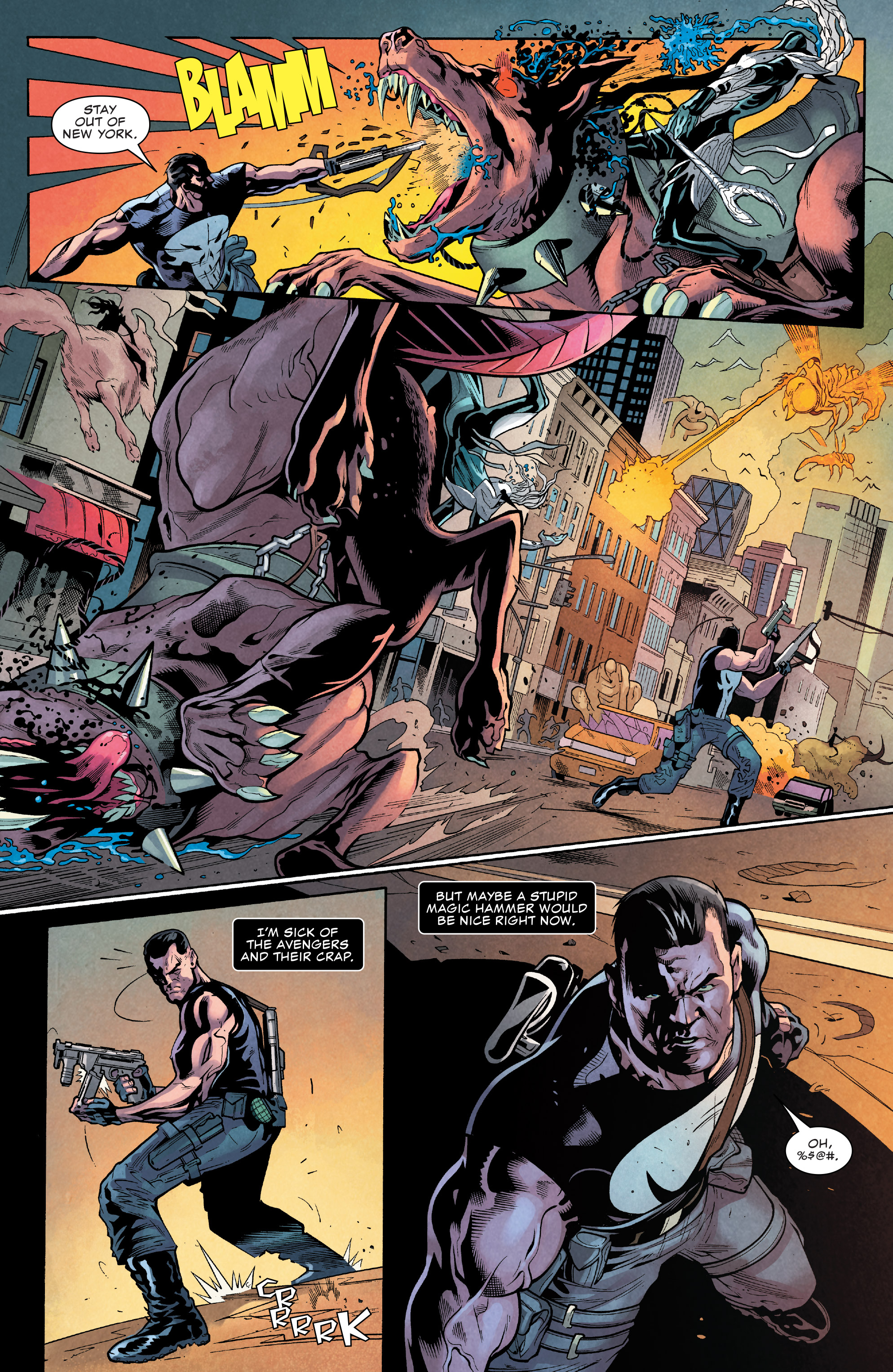 War Of The Realms: Punisher (2019-) issue 1 - Page 8