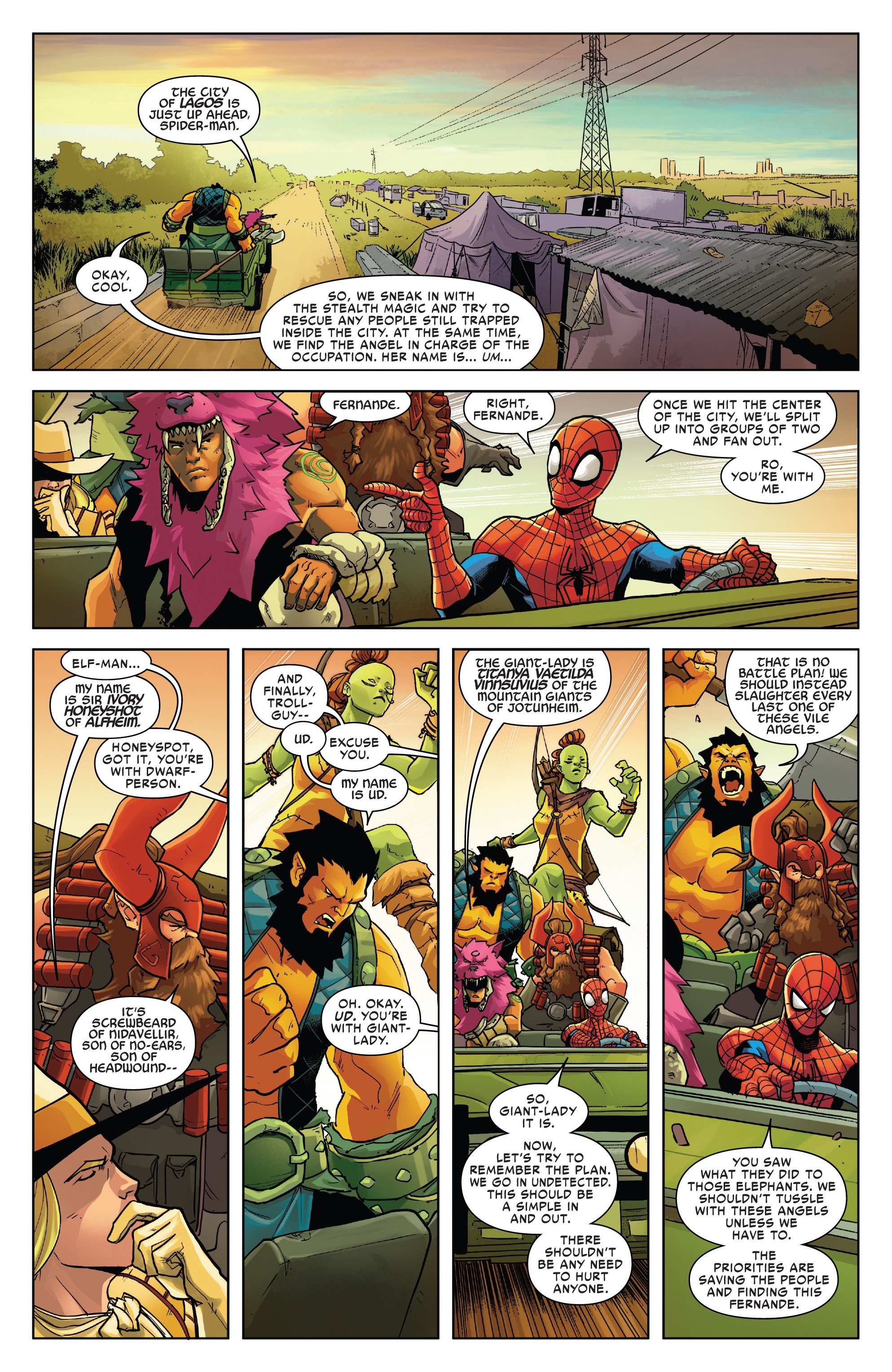 War Of The Realms: Spider-Man & The League Of Realms (2019-) issue 1 - Page 7