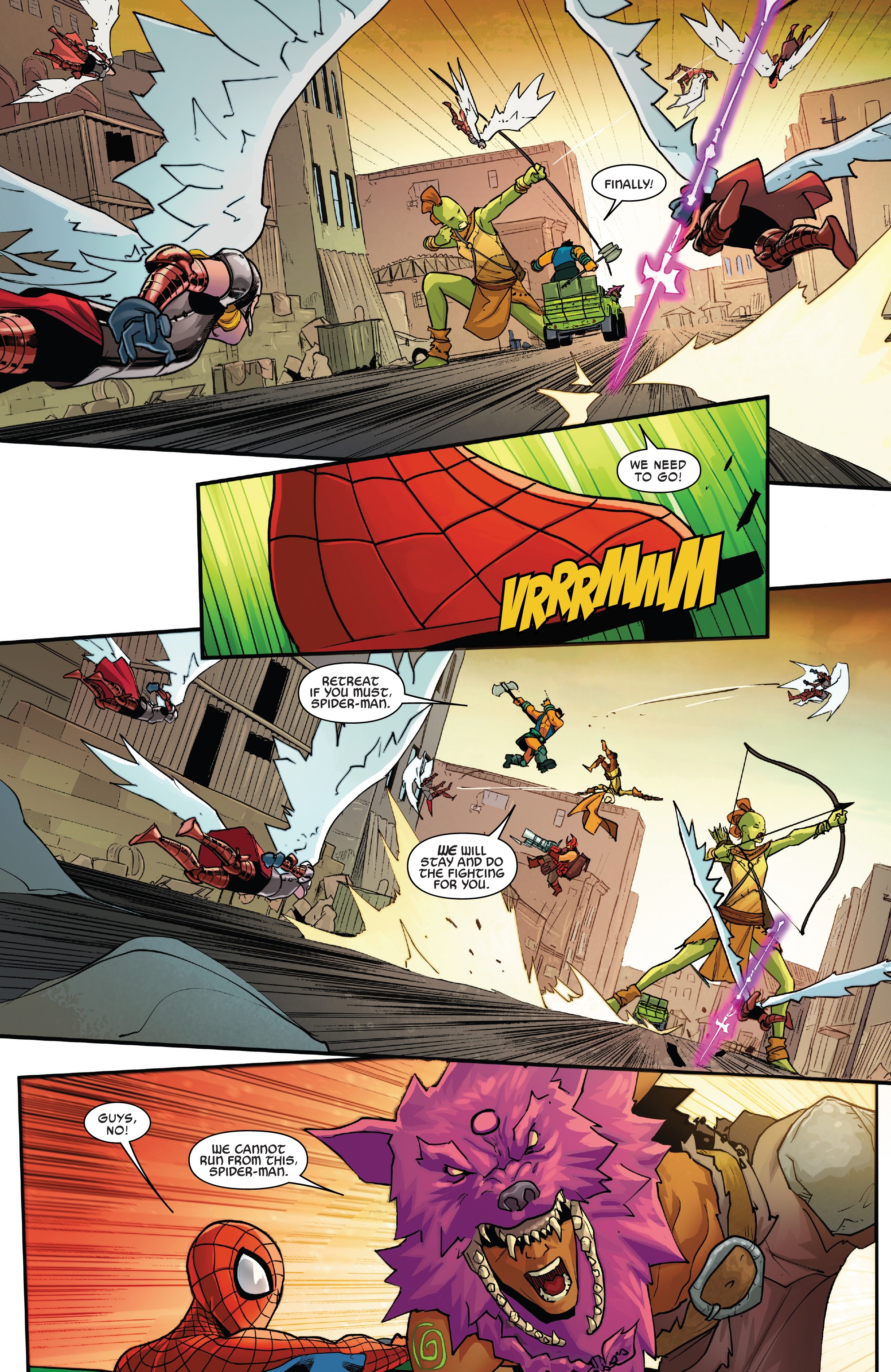 War Of The Realms: Spider-Man & The League Of Realms (2019-) issue 1 - Page 12