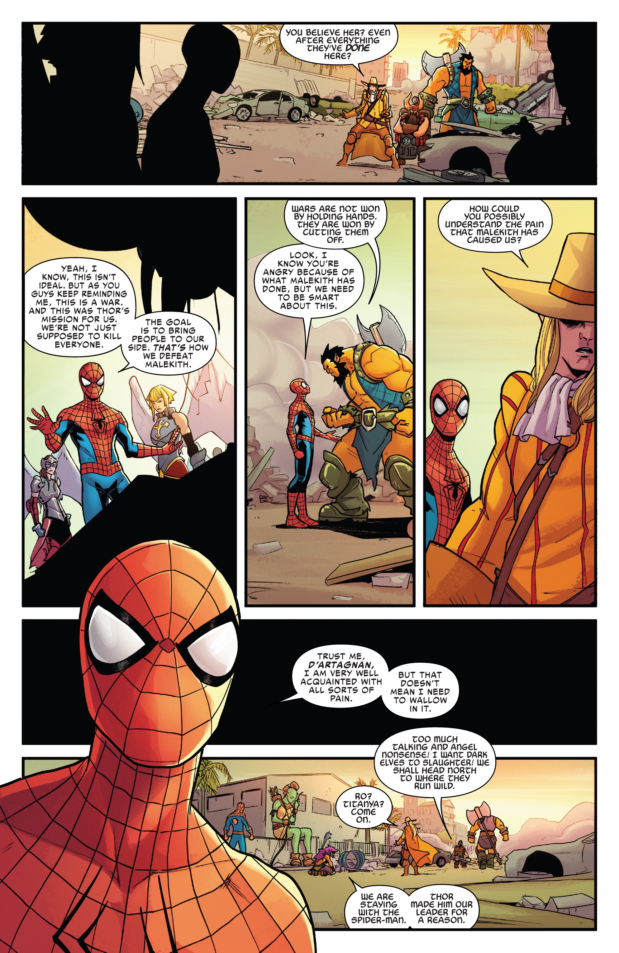 War Of The Realms: Spider-Man & The League Of Realms (2019-) issue 2 - Page 8