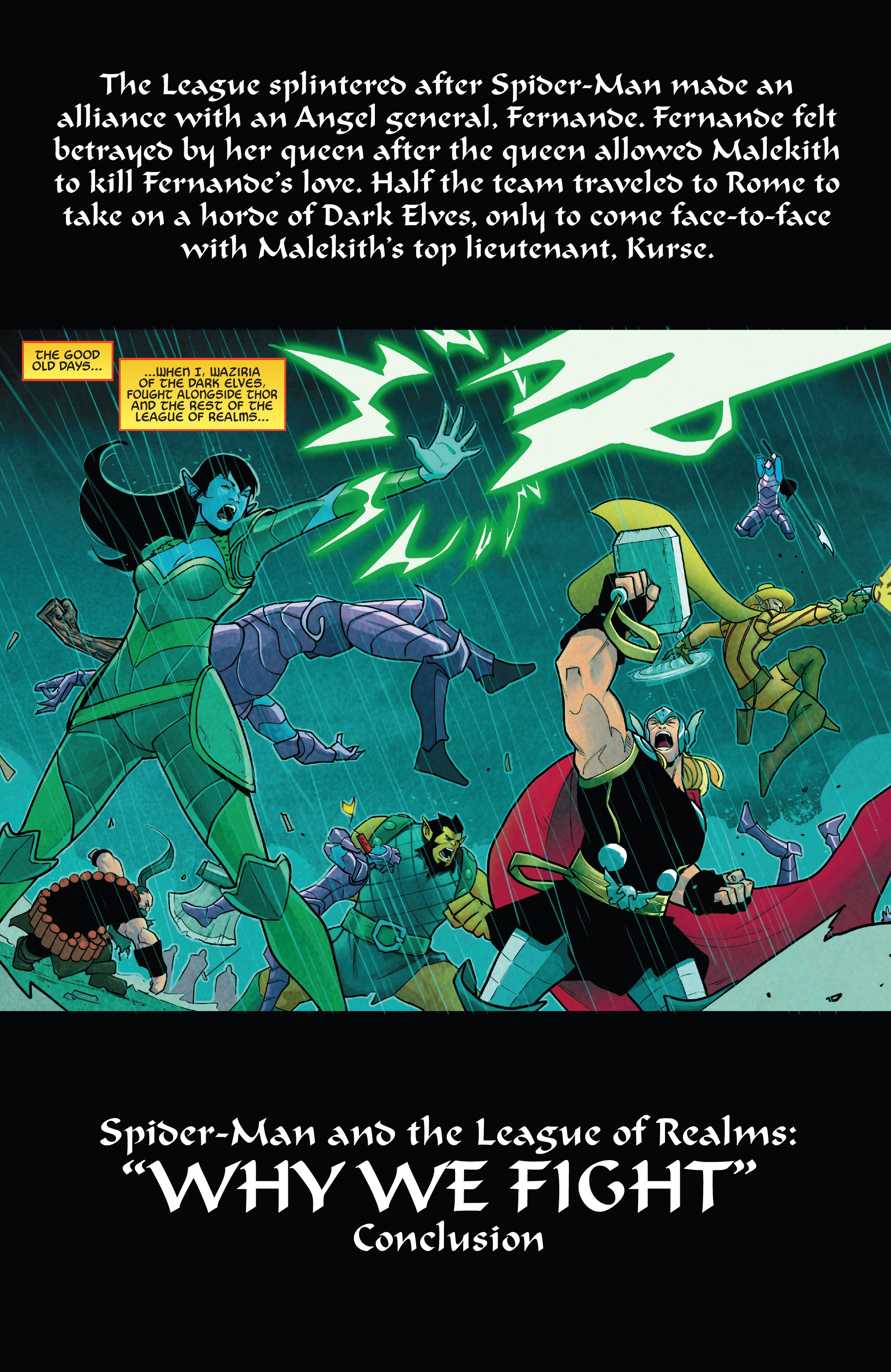War Of The Realms: Spider-Man & The League Of Realms (2019-): Chapter 3 - Page 3