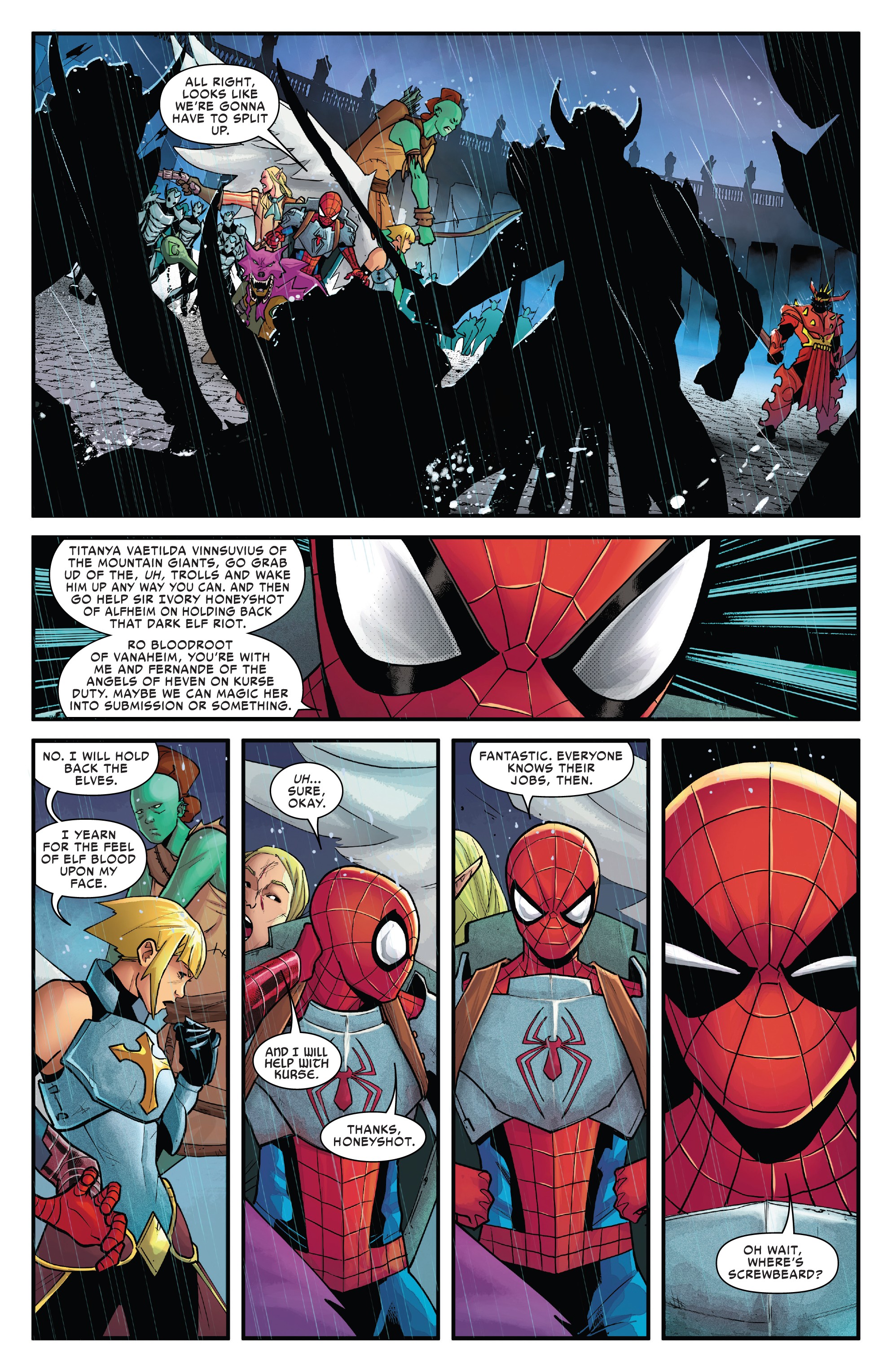 War Of The Realms: Spider-Man & The League Of Realms (2019-) issue 3 - Page 8