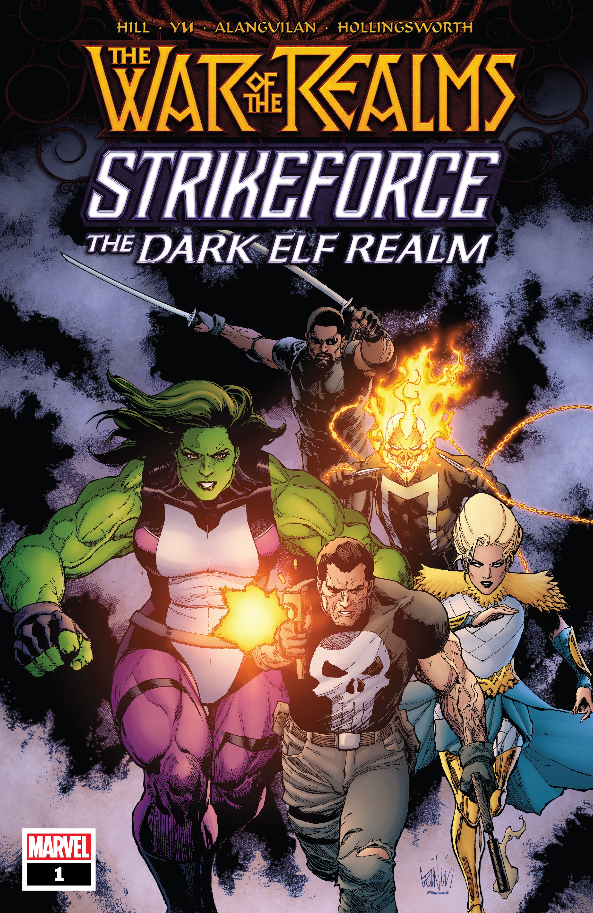 War Of The Realms Strikeforce: The Dark Elf Realm (2019) issue 1 - Page 1