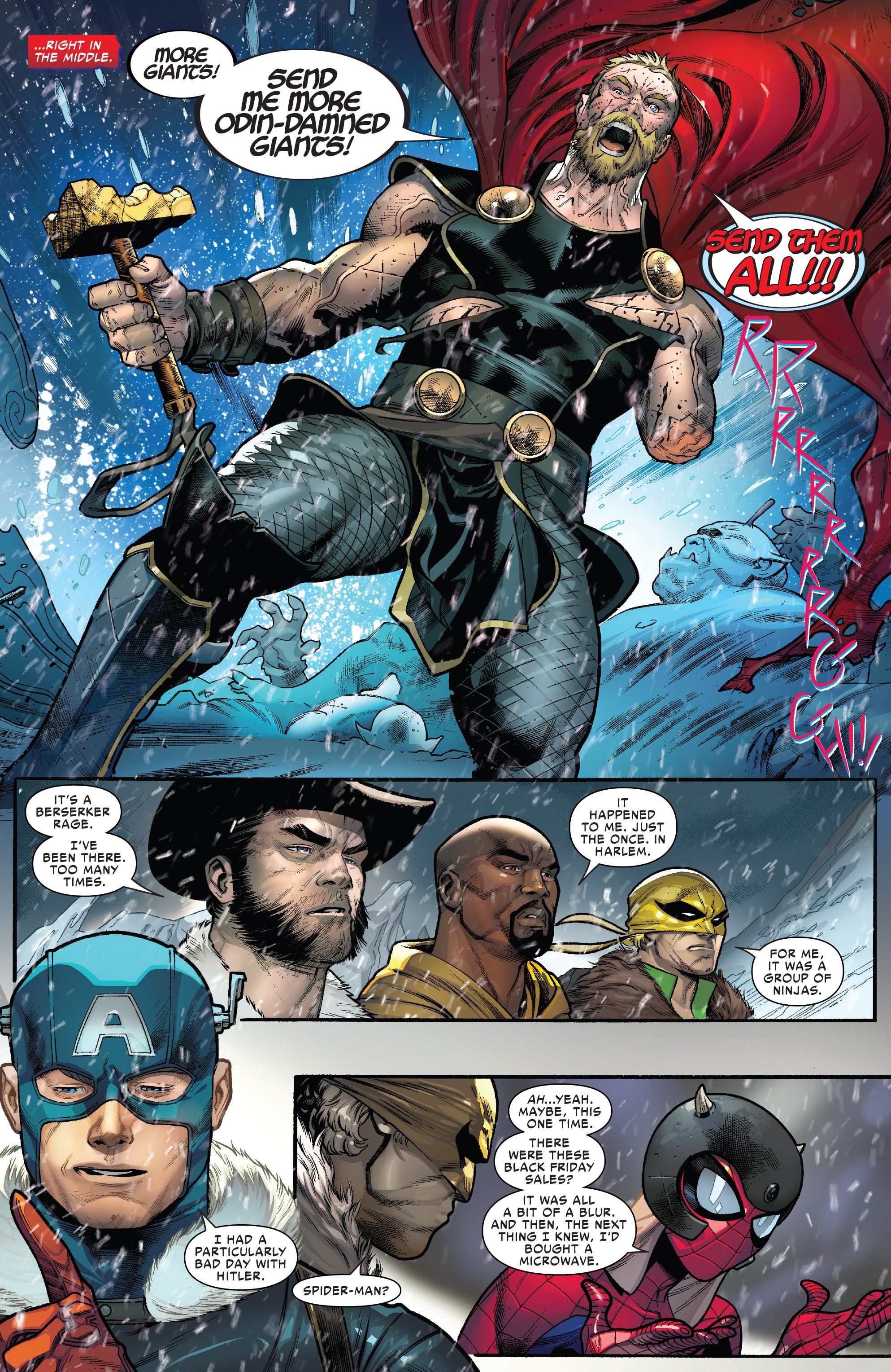 War Of The Realms Strikeforce: The Land Of Giants (2019) issue 1 - Page 25