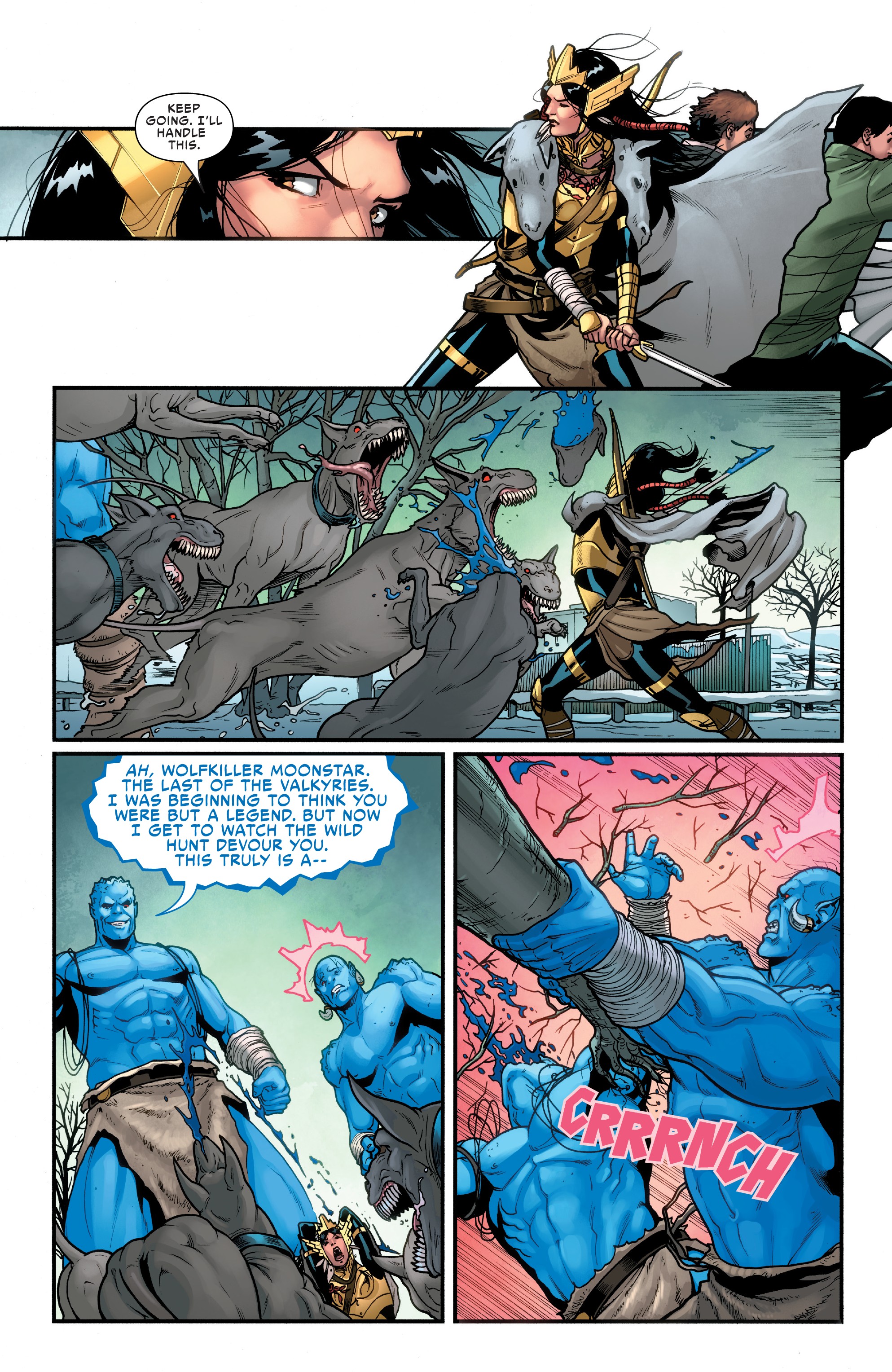 War Of The Realms: Uncanny X-Men (2019-) issue 2 - Page 4