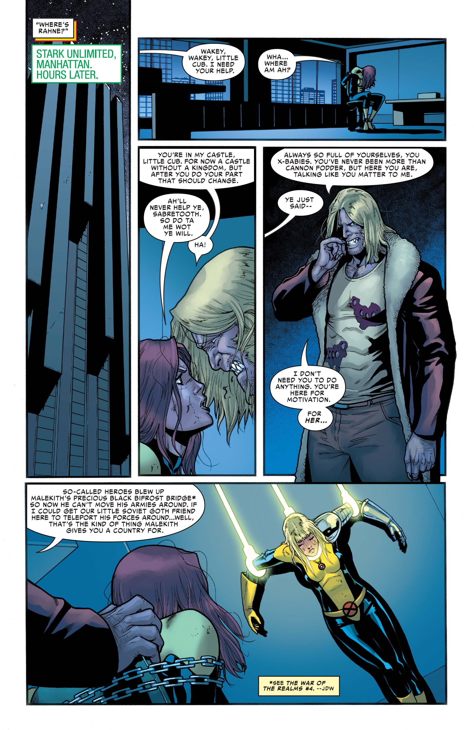 War Of The Realms: Uncanny X-Men (2019-) issue 2 - Page 22