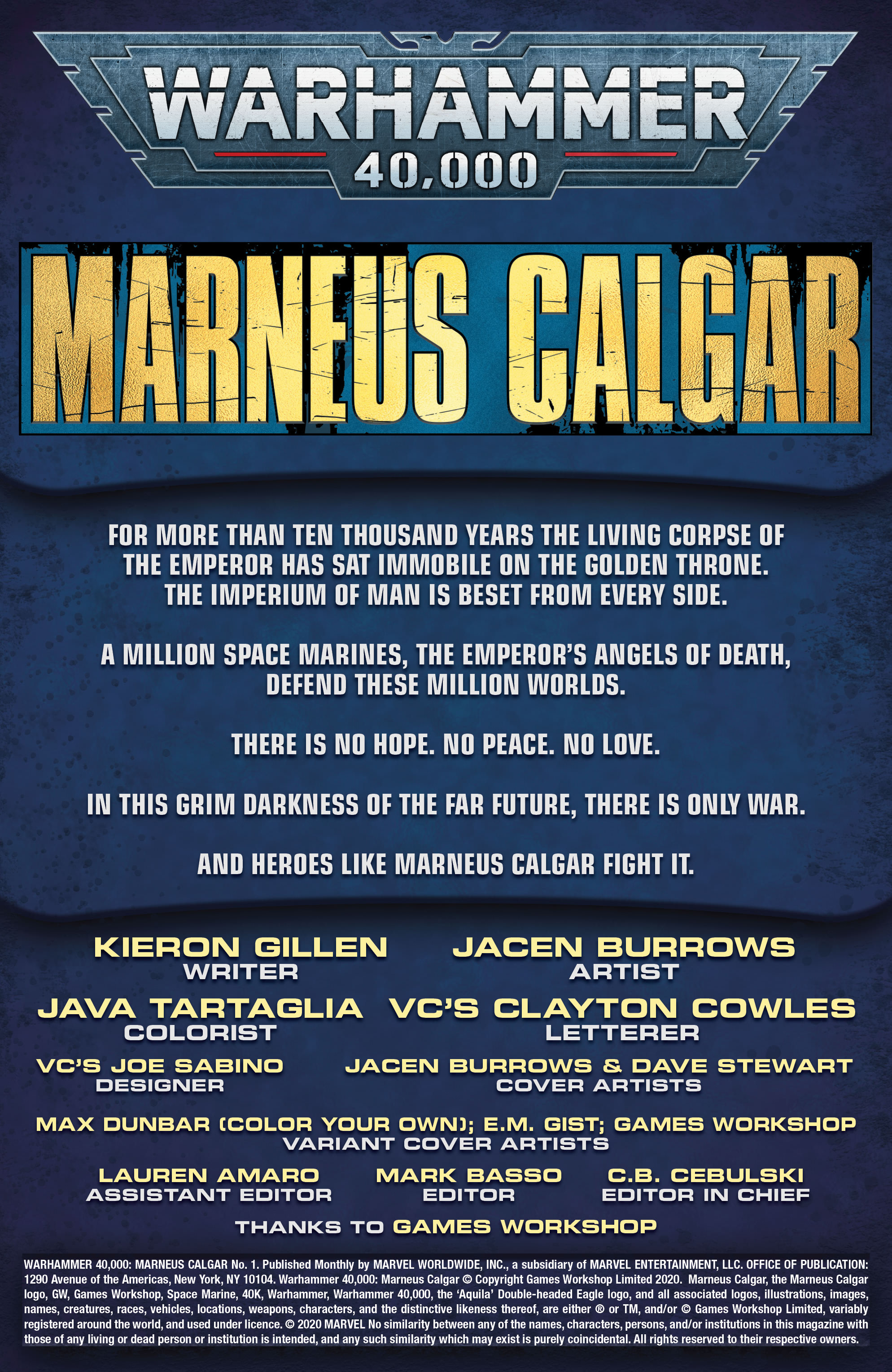 Warhammer 40,000: Marneus Calgar (2020-): Chapter 1 - Page 4
