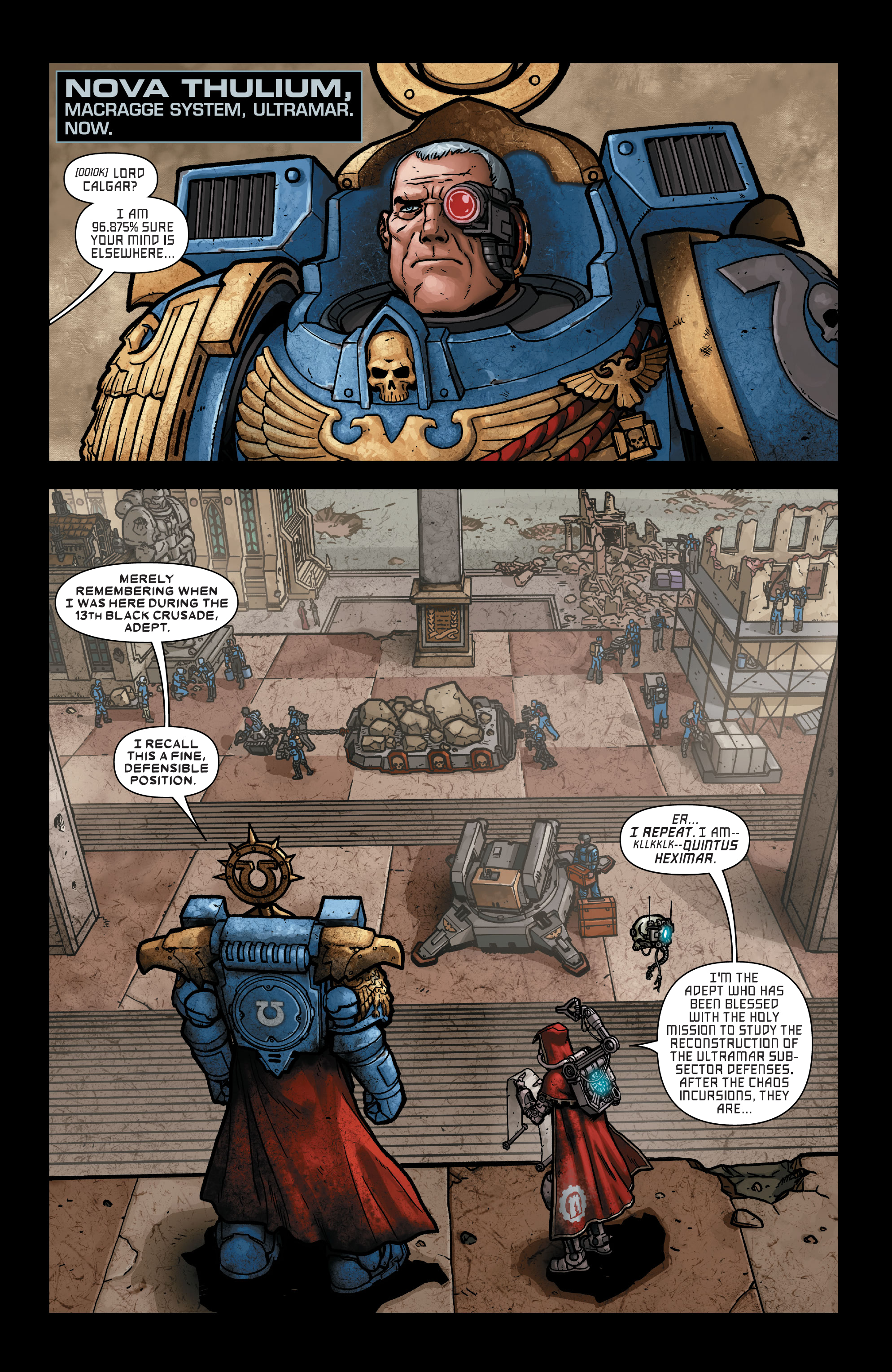 Warhammer 40,000: Marneus Calgar (2020-) issue 1 - Page 5