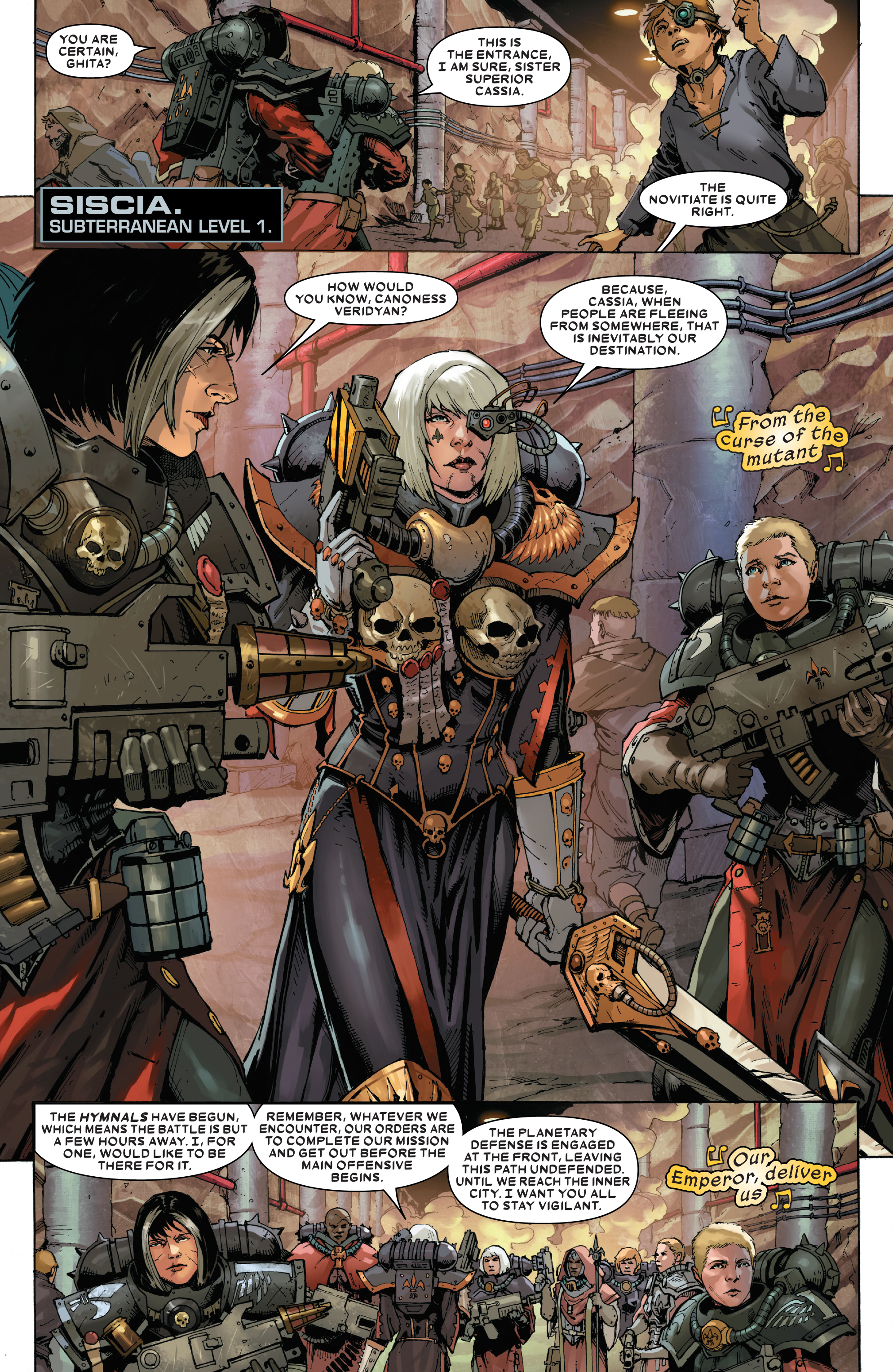 Warhammer 40000 Sisters Of Battle 2021 Chapter 1 Page 1 3118