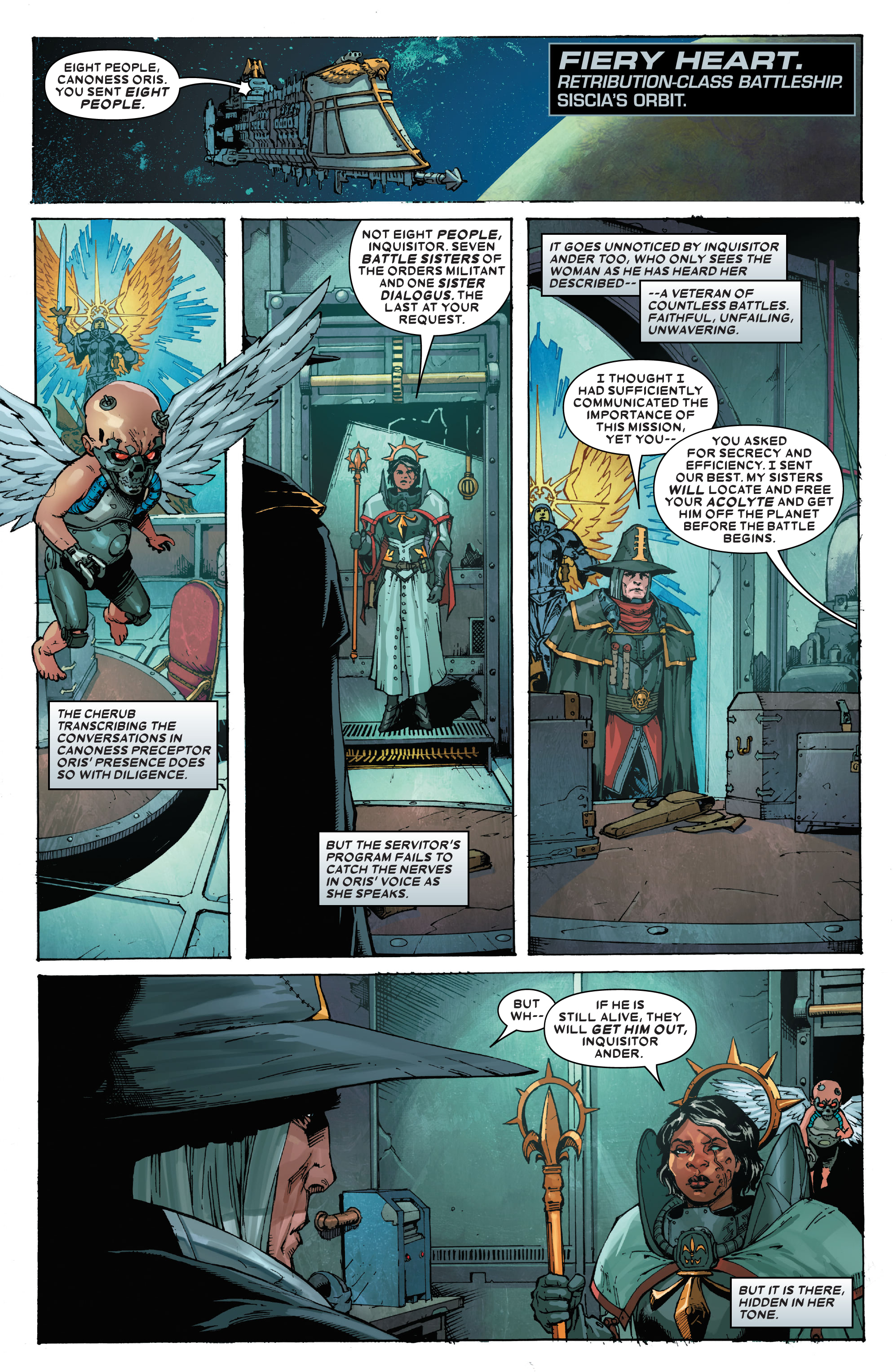 Warhammer 40,000: Sisters Of Battle (2021) issue 1 - Page 8