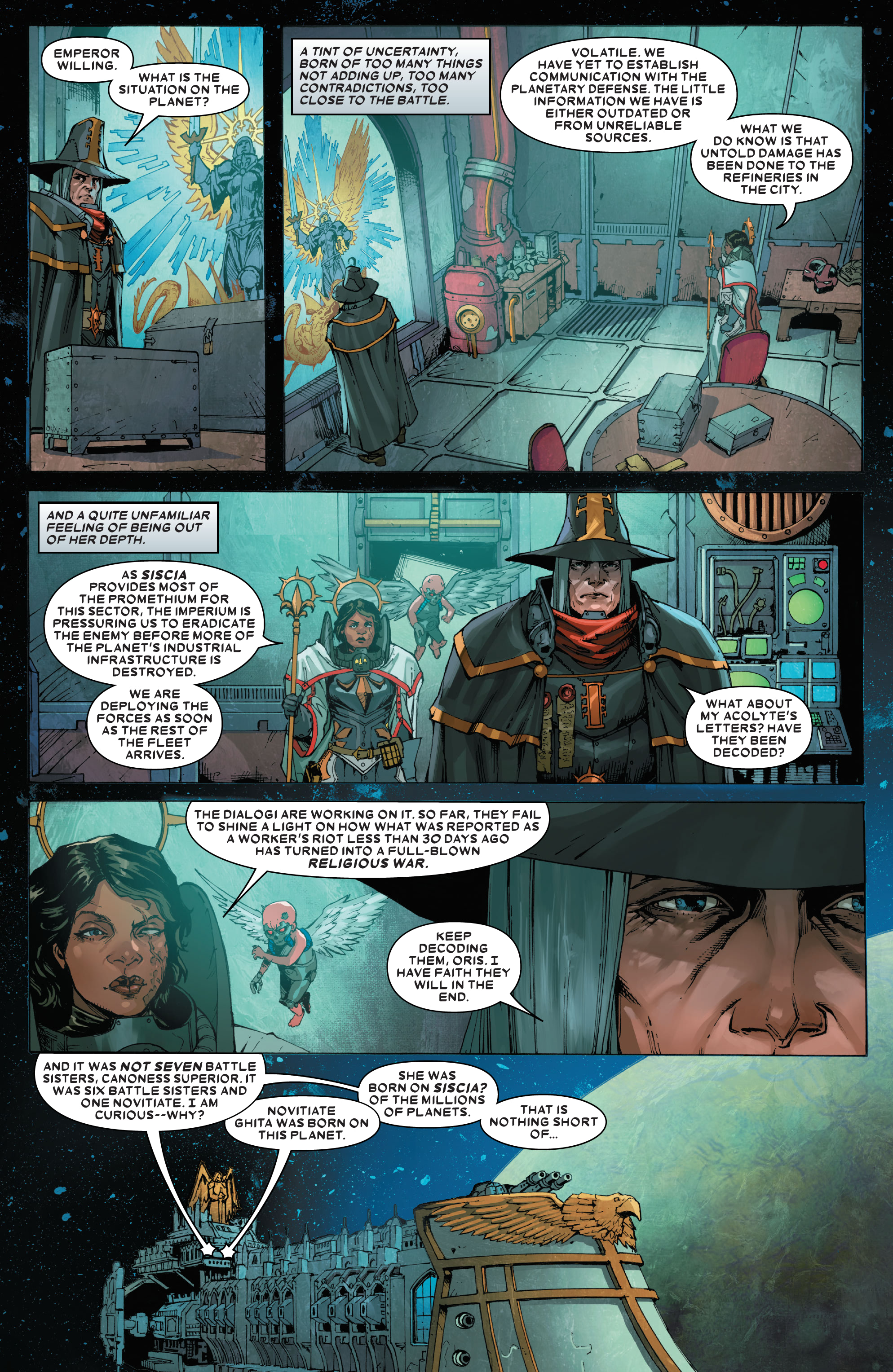 Warhammer 40,000: Sisters Of Battle (2021) issue 1 - Page 9