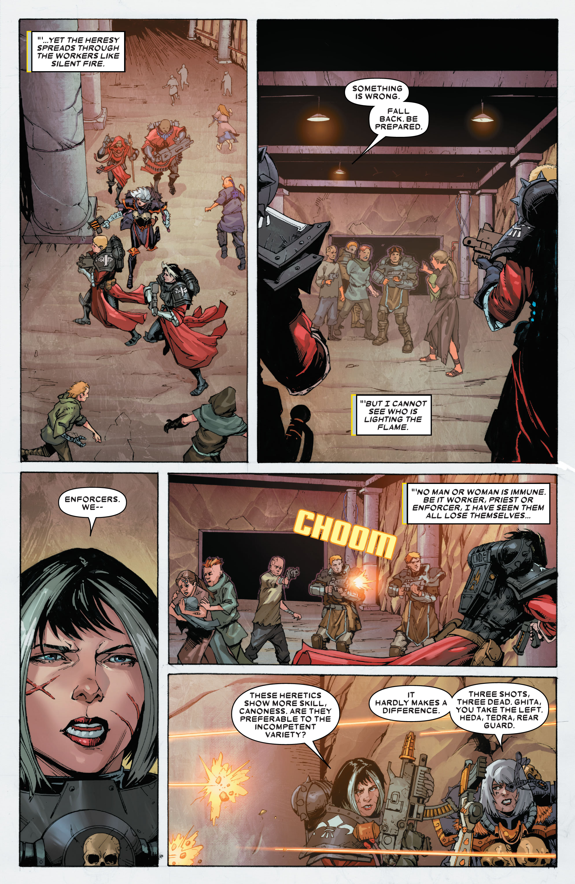 Warhammer 40,000: Sisters Of Battle (2021) issue 1 - Page 21