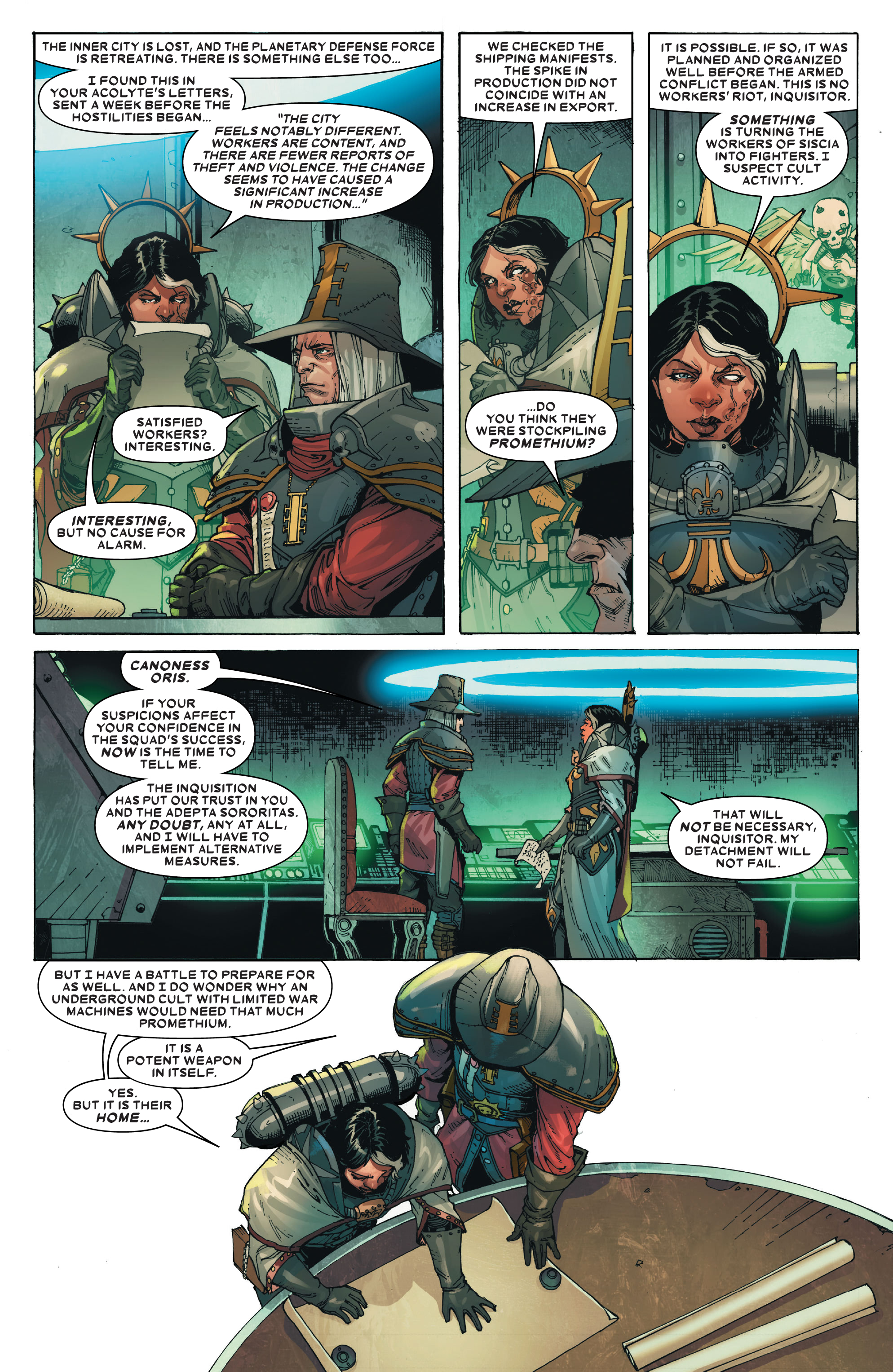 Warhammer 40,000: Sisters Of Battle (2021) issue 2 - Page 12