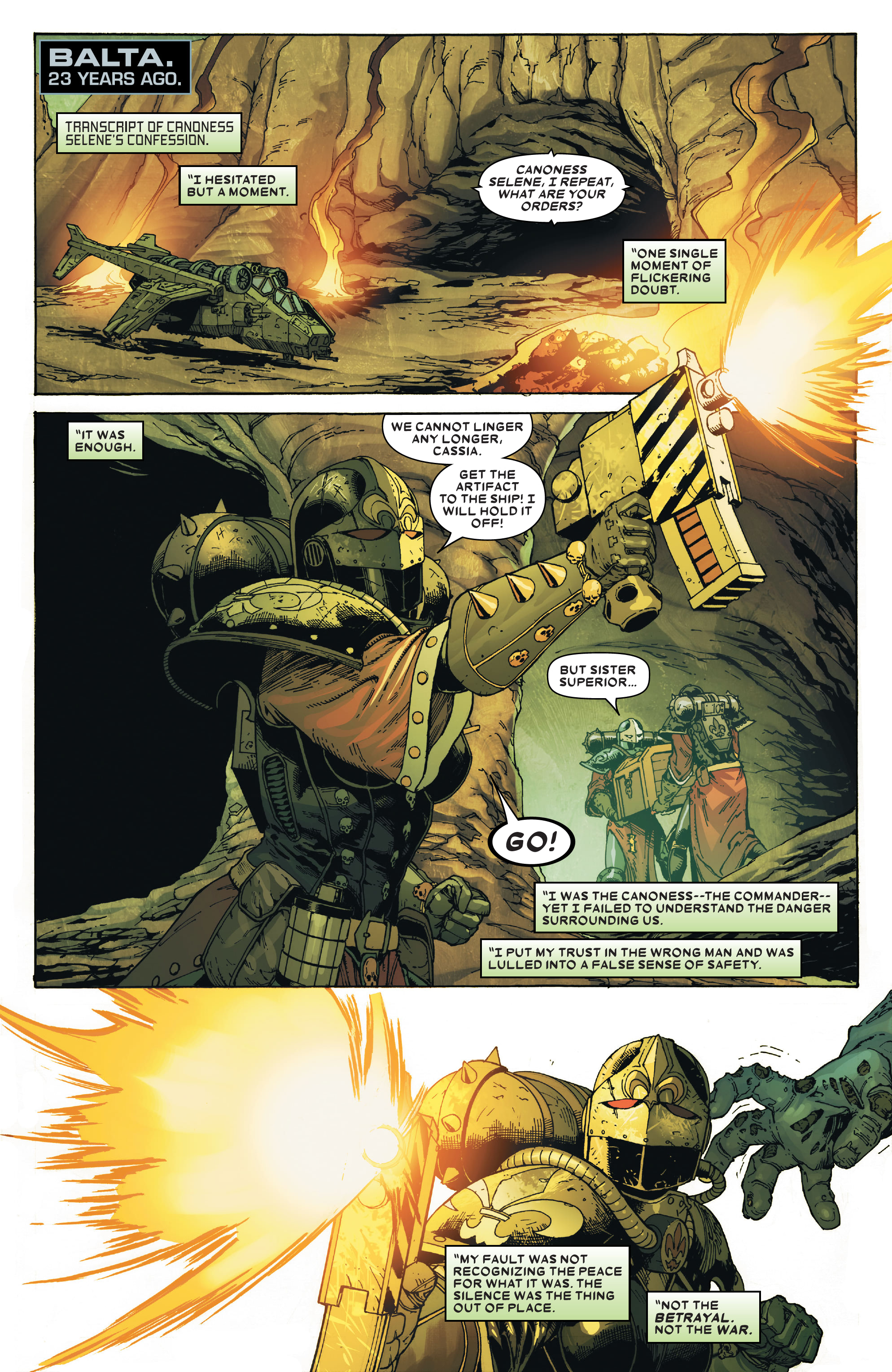 Warhammer 40,000: Sisters Of Battle (2021): Chapter 3 - Page 2