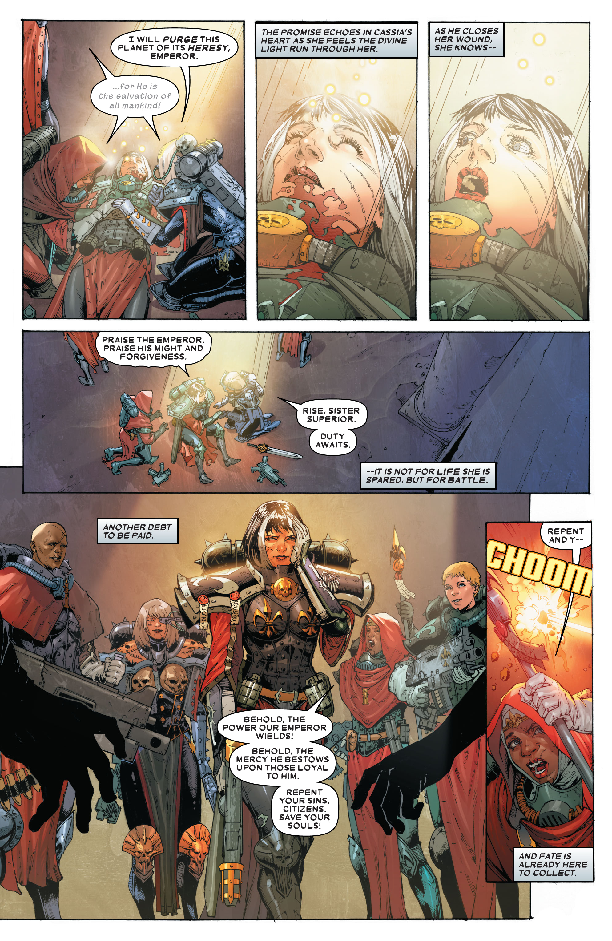 Warhammer 40000 Sisters Of Battle 2021 Chapter 3 Page 1 1313