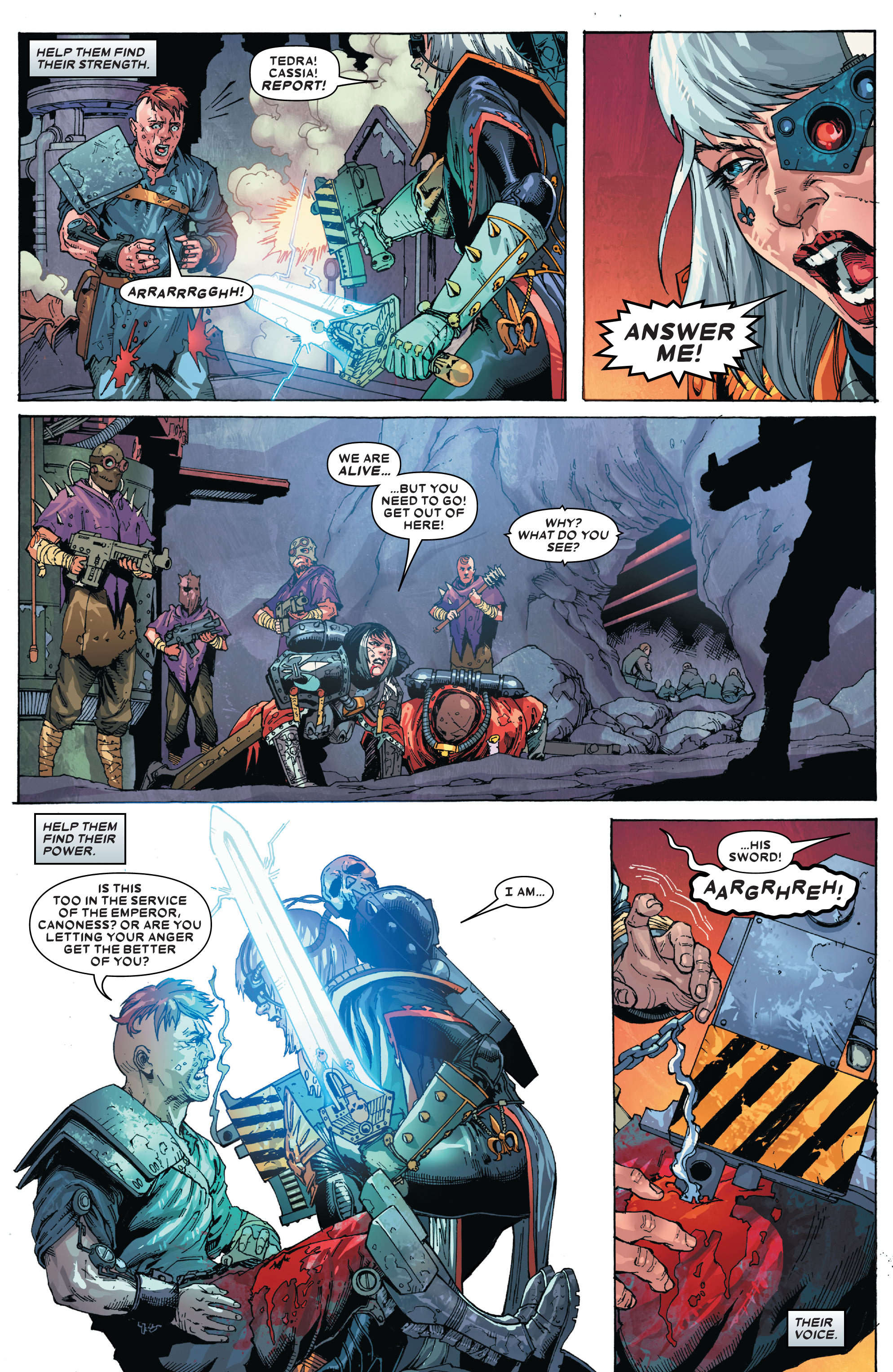 Warhammer 40,000: Sisters Of Battle (2021) issue 4 - Page 22