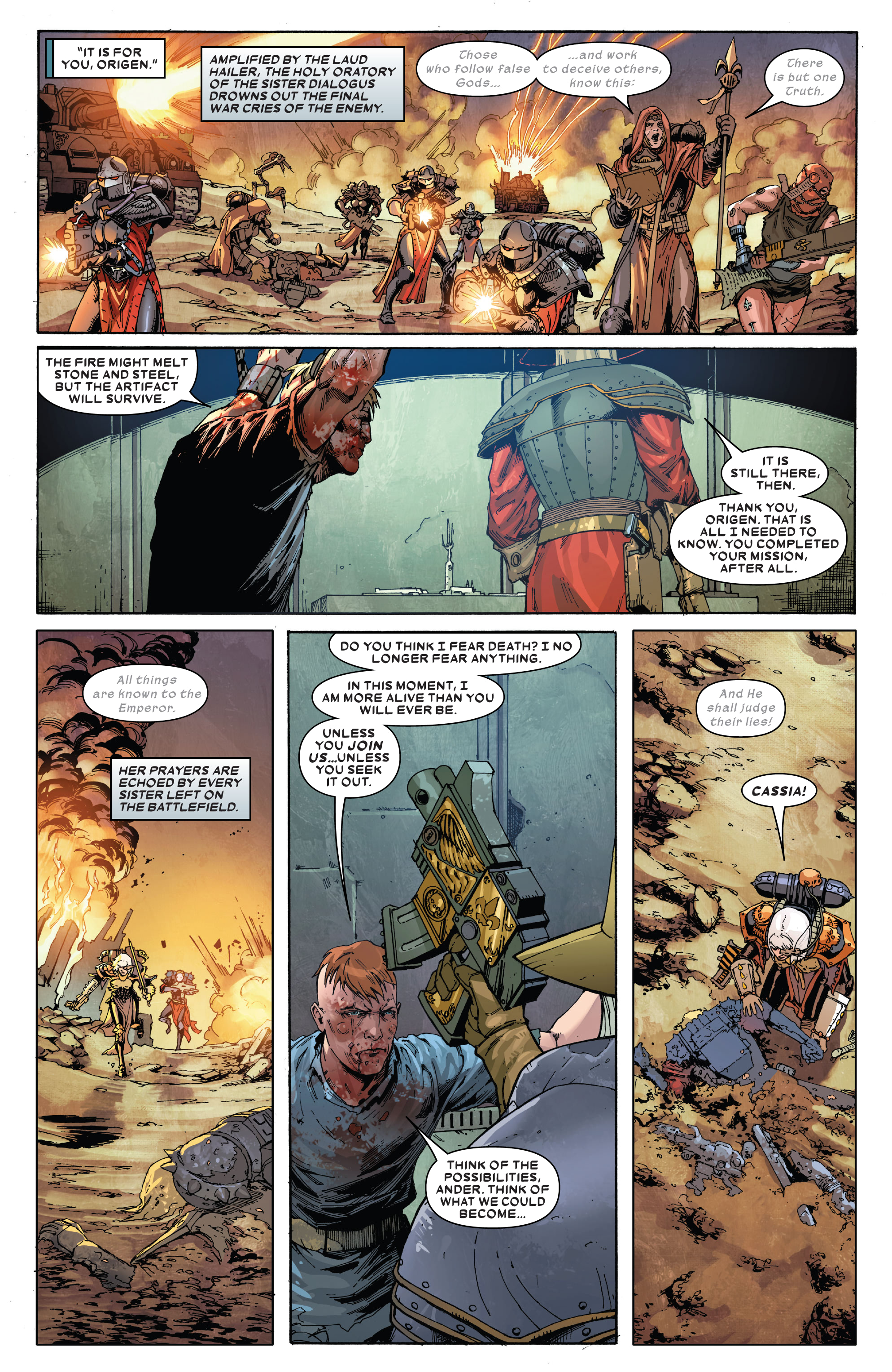 Warhammer 40,000: Sisters Of Battle (2021) issue 5 - Page 22