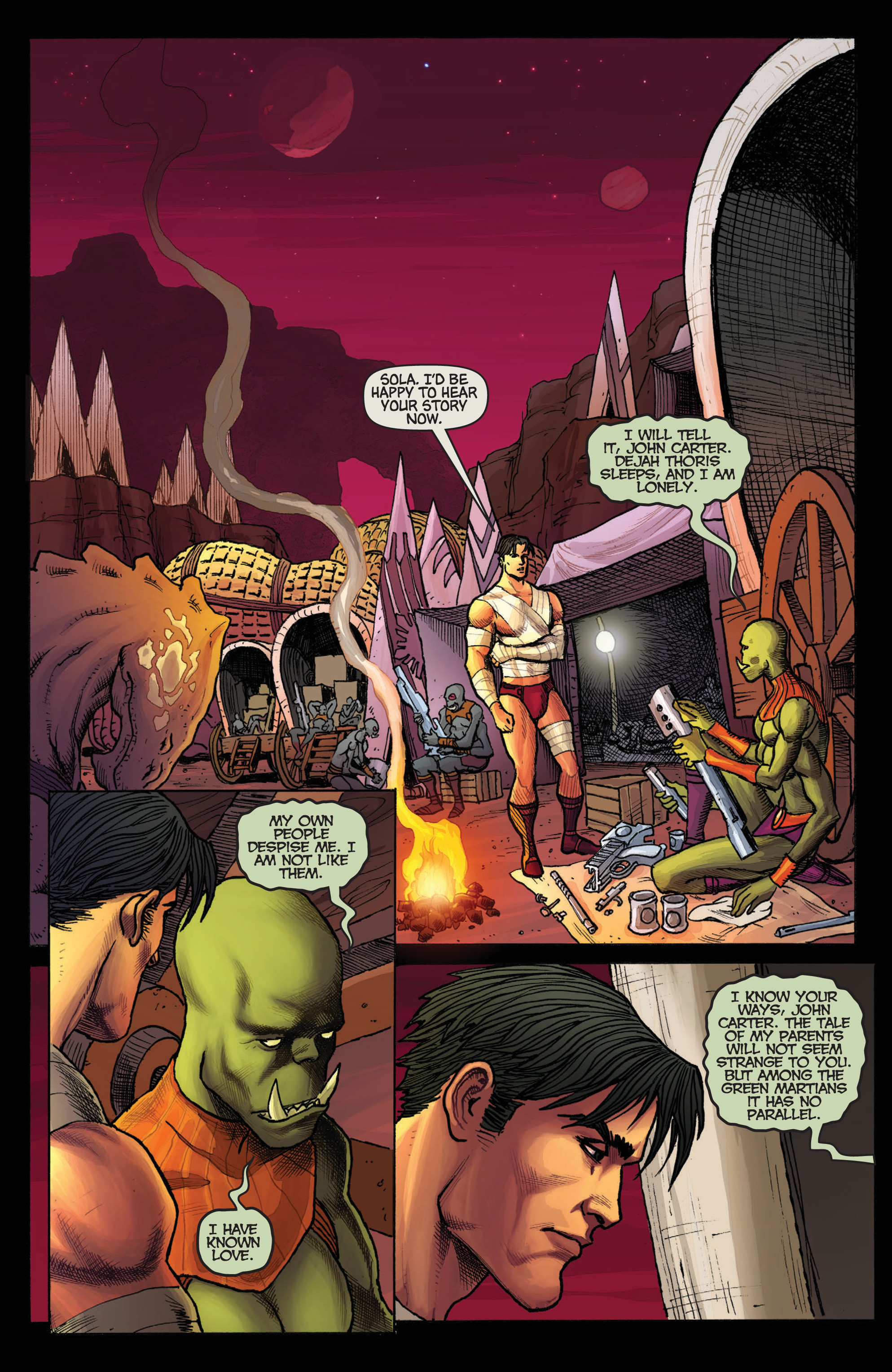 Warlord Of Mars: Omnibus Vol. 1 (2017) issue 1 - Page 127