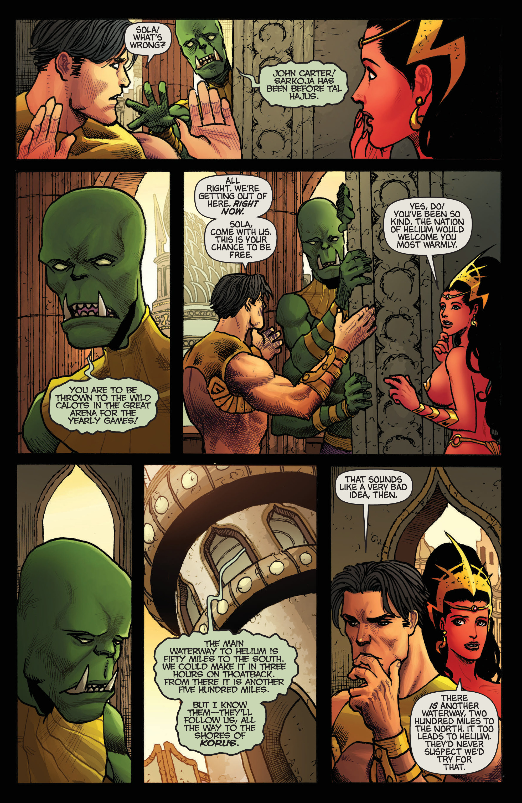 Warlord Of Mars: Omnibus Vol. 1 (2017) issue 1 - Page 135