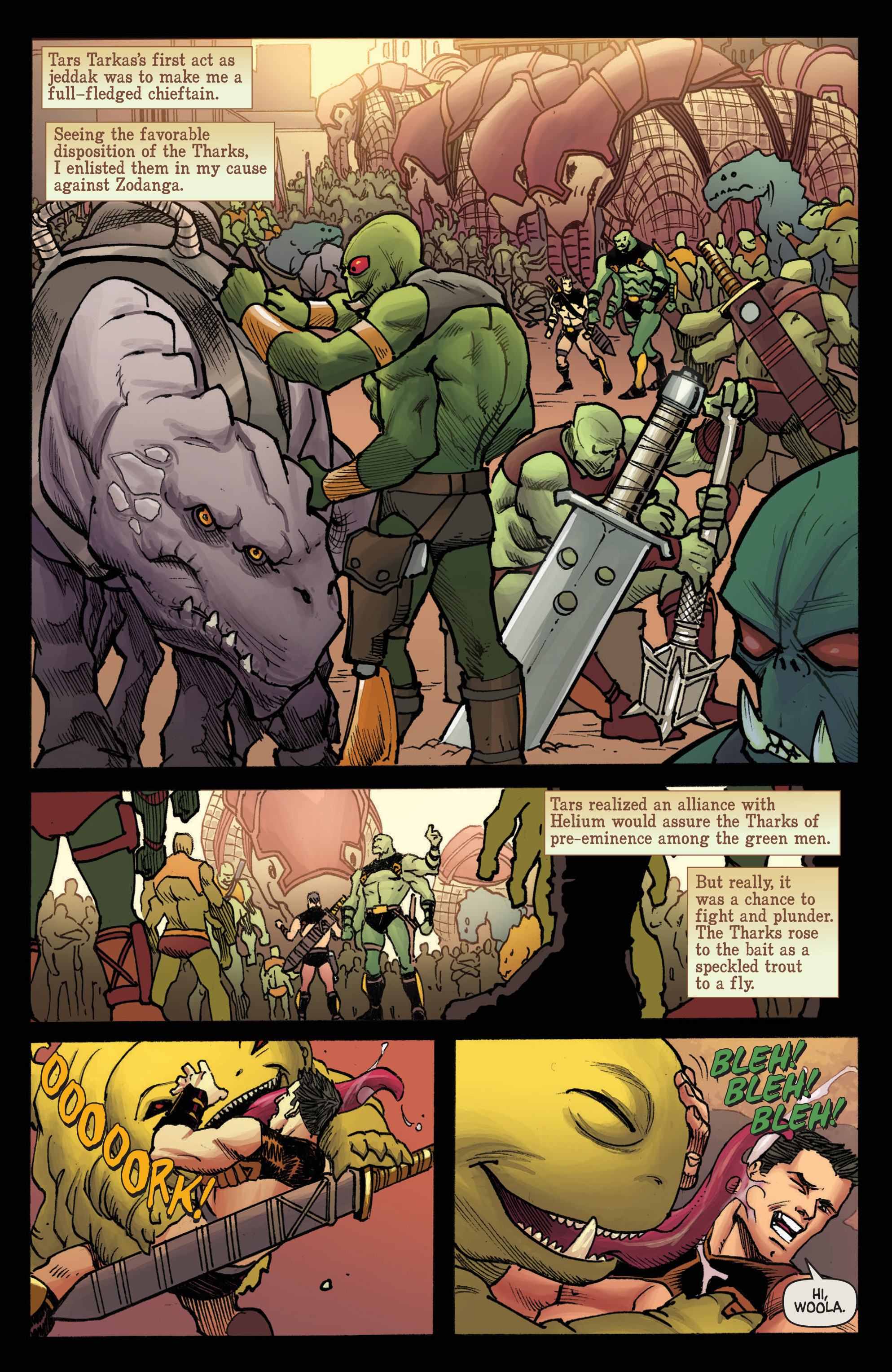 Warlord Of Mars: Omnibus Vol. 1 (2017) issue 1 - Page 195