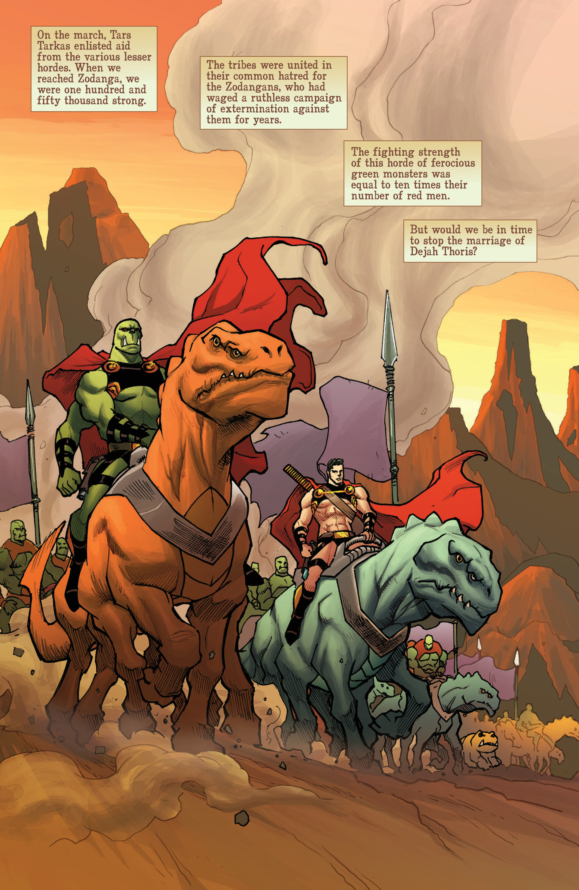 Warlord Of Mars: Omnibus Vol. 1 (2017) issue 1 - Page 196