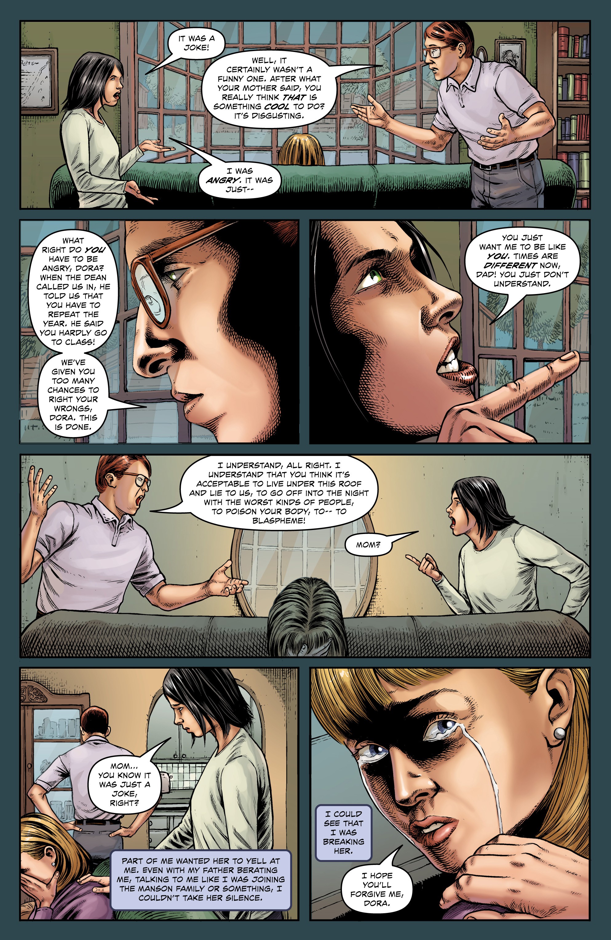 <{ $series->title }} issue 1 - Page 18