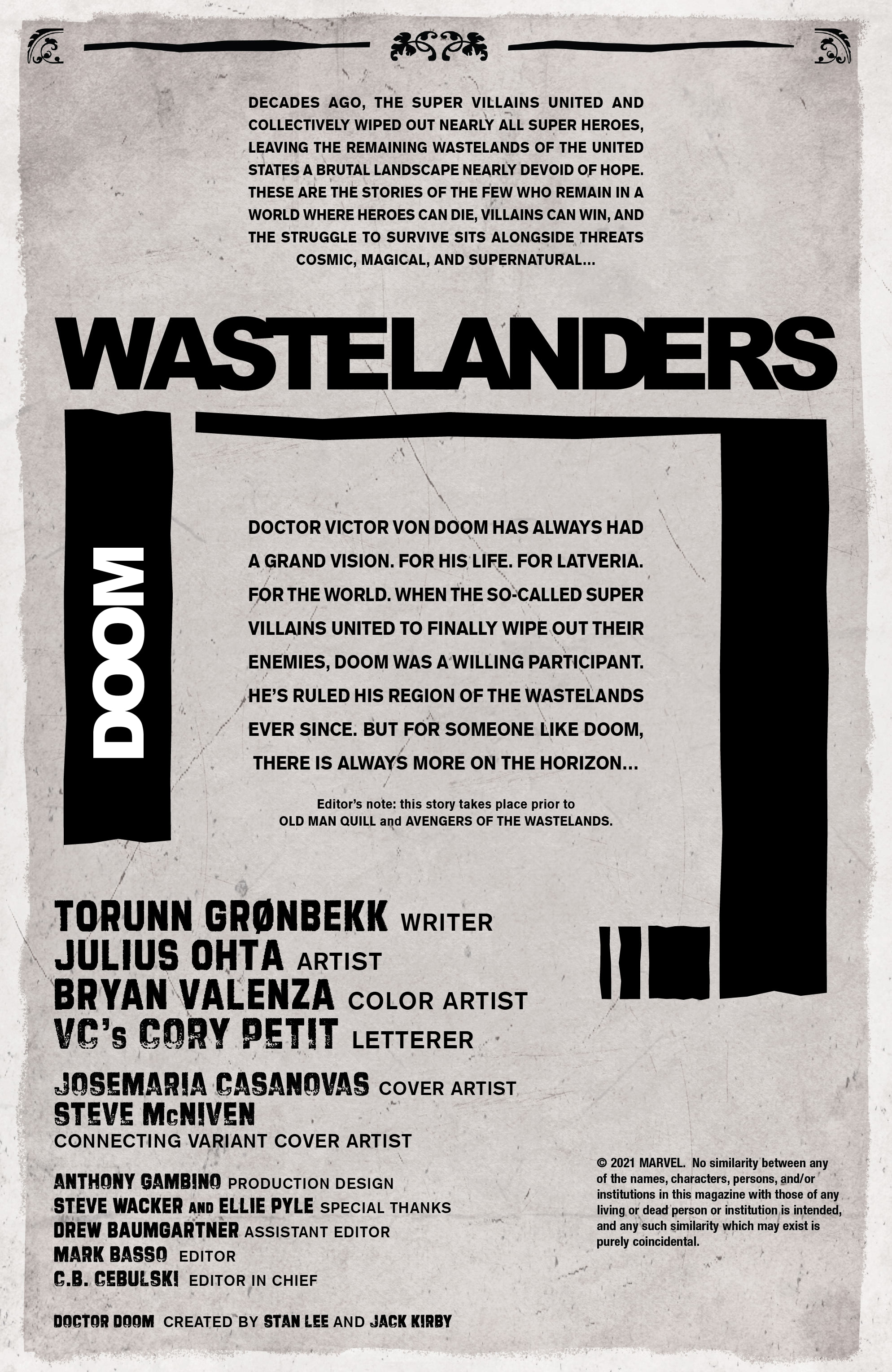 Wastelanders: Doom (2022): Chapter 1 - Page 2