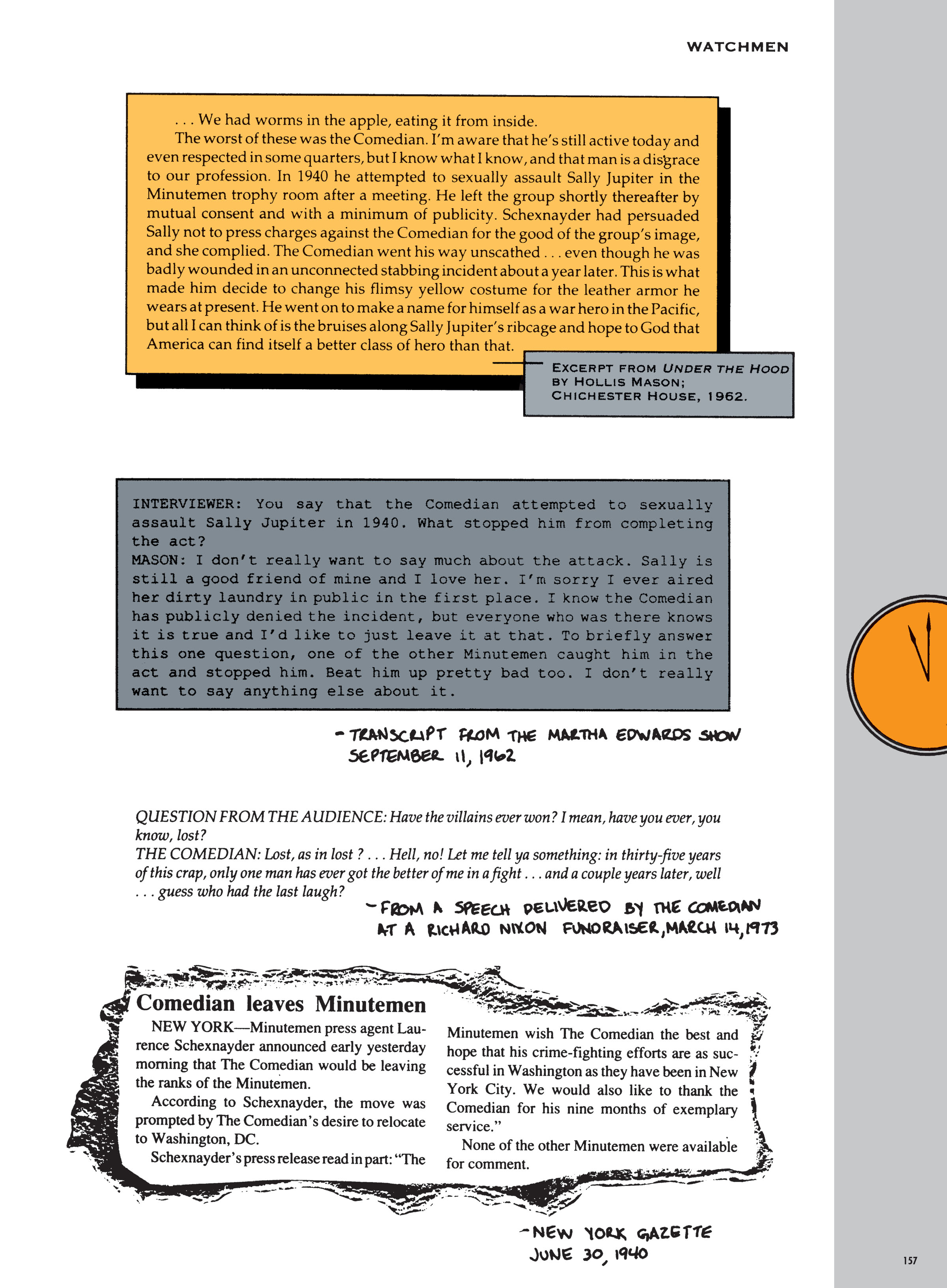 Watchmen Companion (2019) issue 1 - Page 155