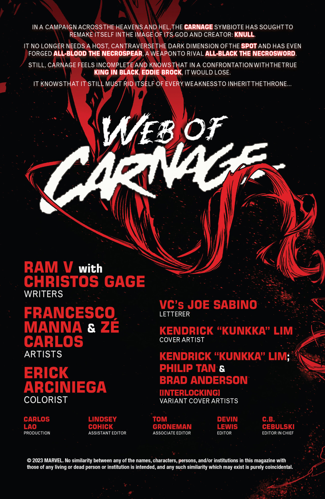 Web of Carnage (2023-): Chapter 1 - Page 2