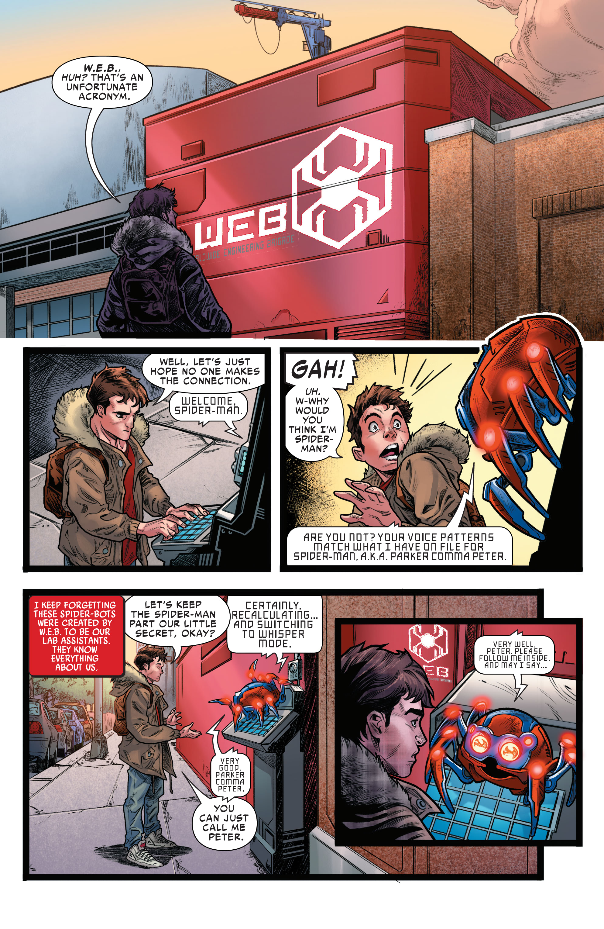 W.E.B. Of Spider-Man (2020-) issue 1 - Page 7