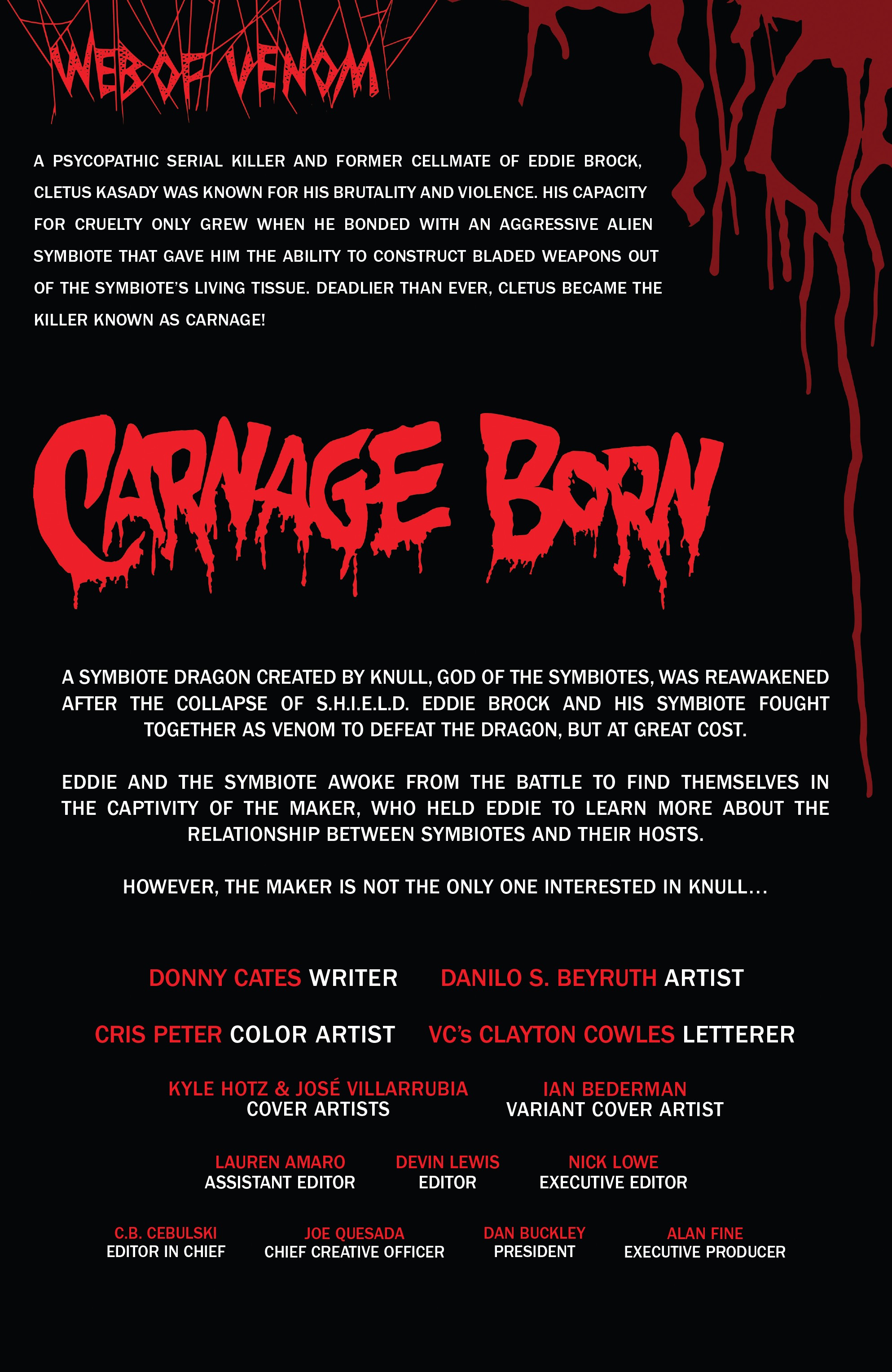 Web Of Venom: Carnage Born (2018-): Chapter 1 - Page 2