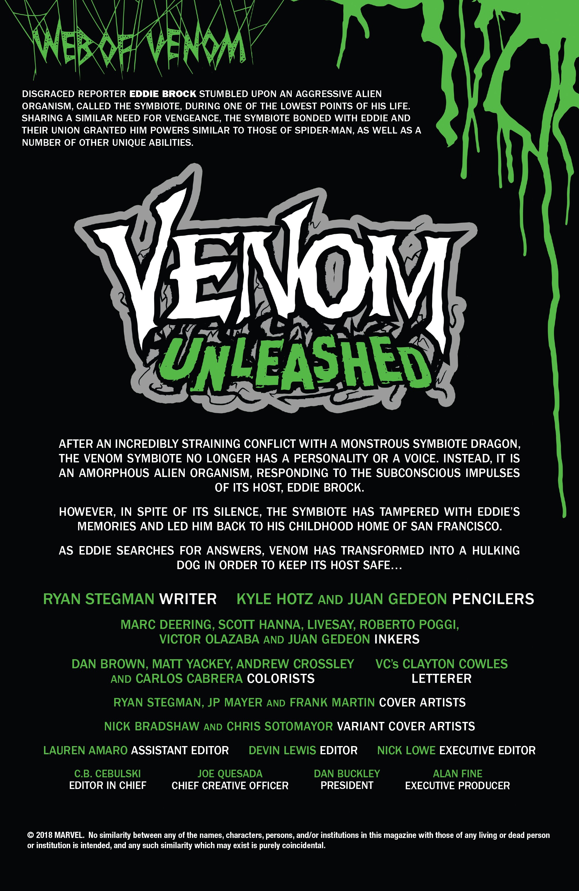 Web Of Venom: Venom Unleashed (2019): Chapter 1 - Page 3