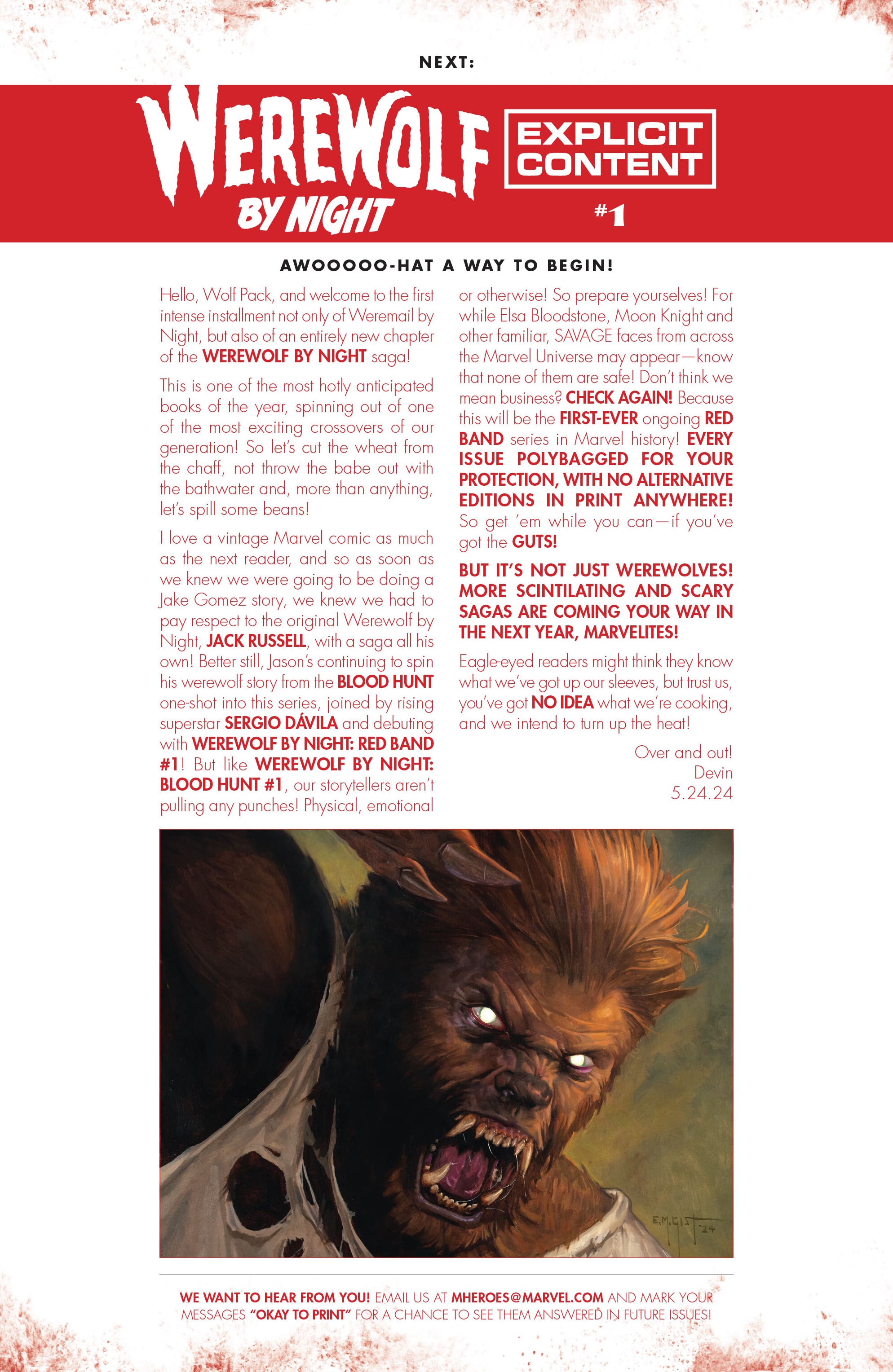 Werewolf By Night: Blood Hunt (2024-) issue 1 - Page 29