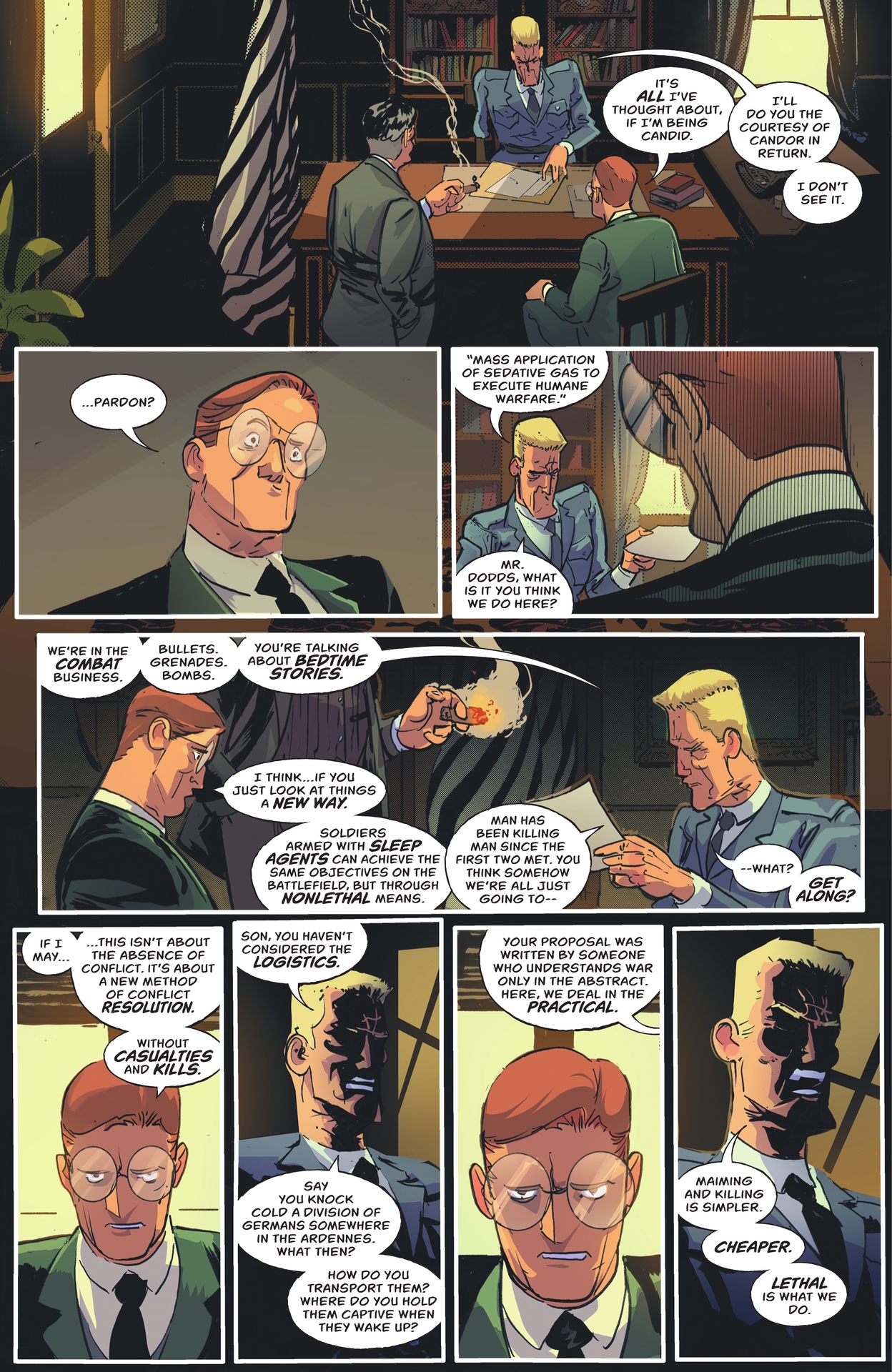 Wesley Dodds: The Sandman (2023-) issue 1 - Page 12