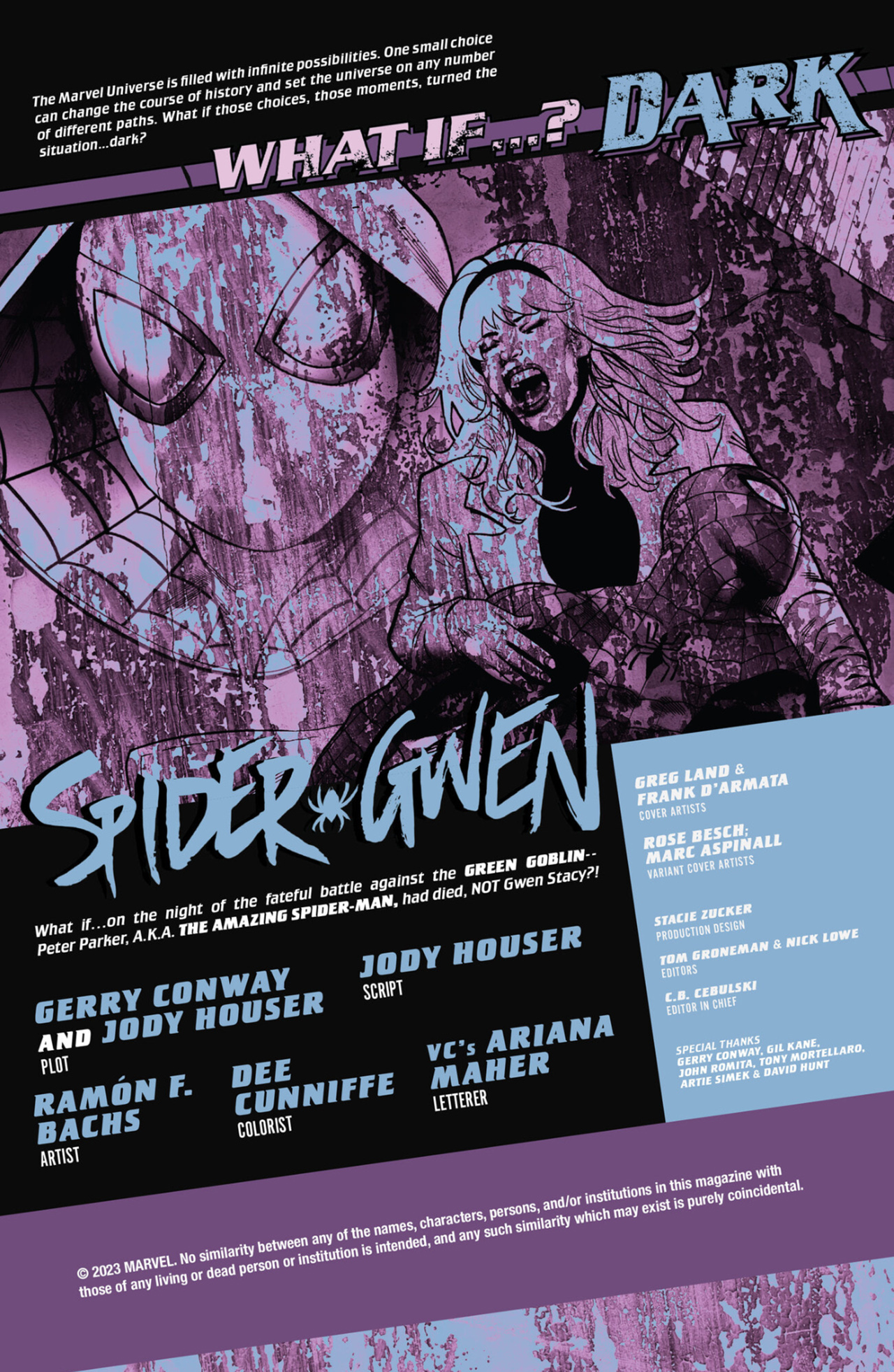 What If...? Dark: Spider-Gwen (2023-) issue 1 - Page 37