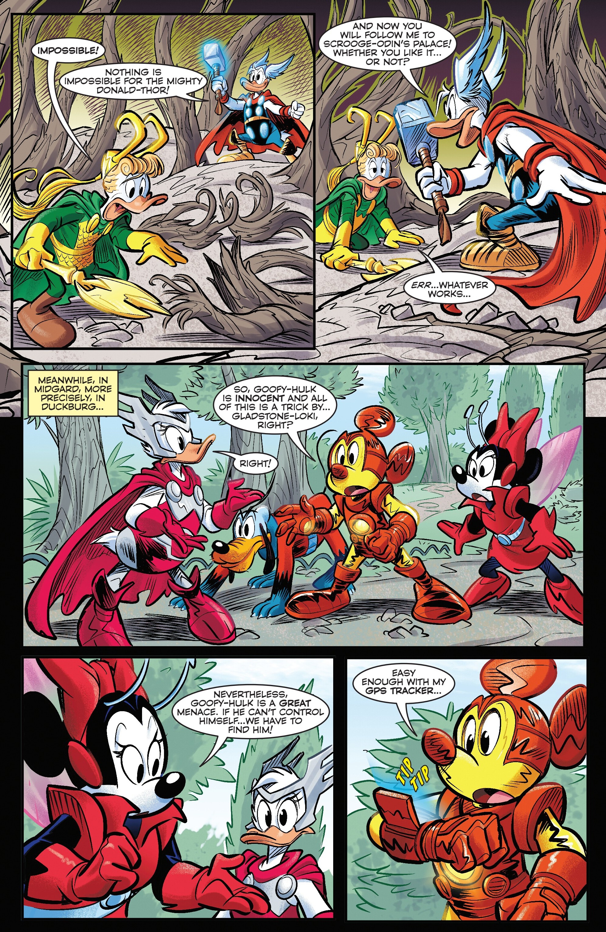 What If...? Mickey & Friends Became the Avengers (2025-): Chapter 1 - Page 22