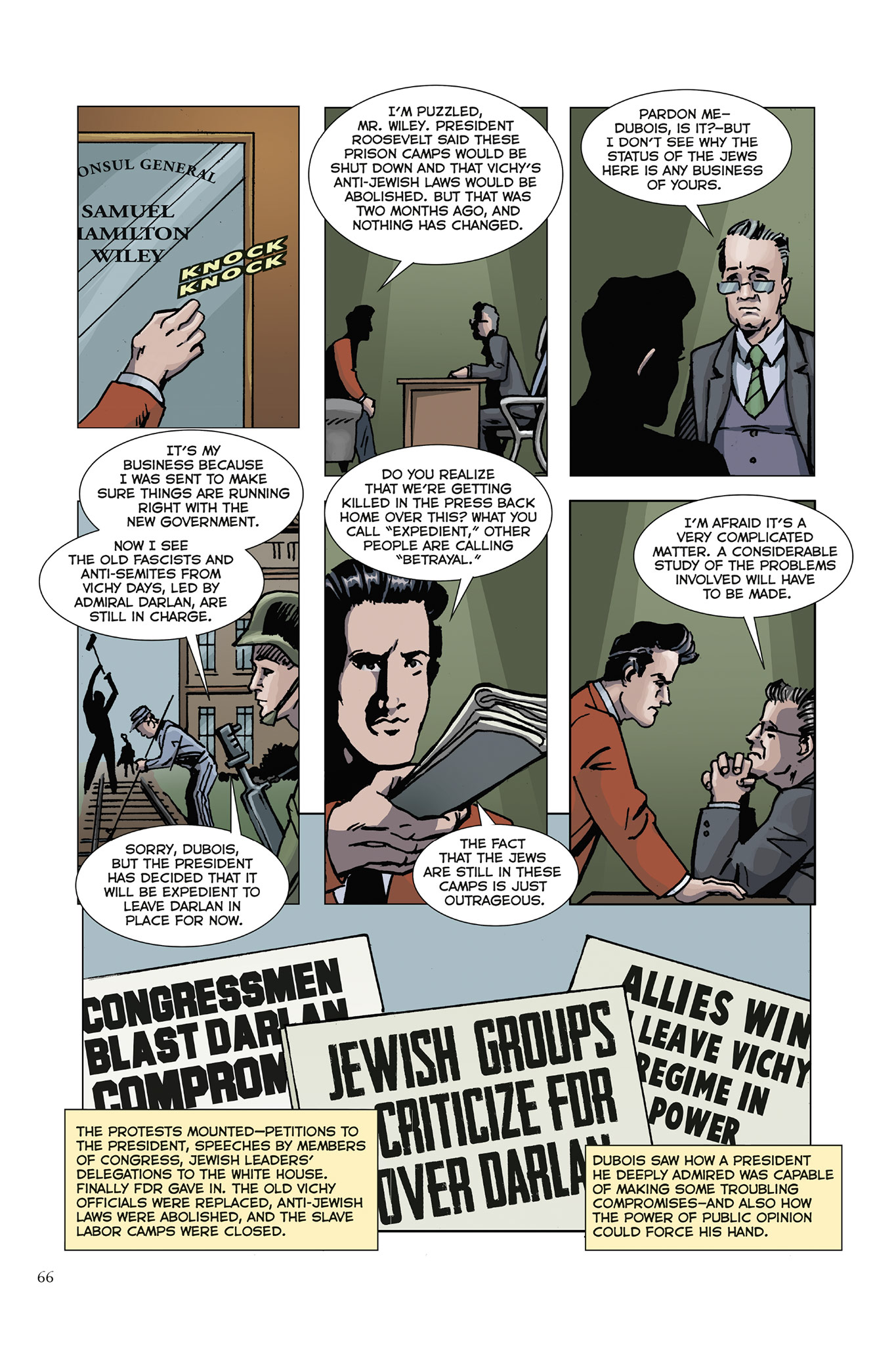 Whistleblowers: Four Who Fought to Expose the Holocaust to America (2024) issue TP - Page 65