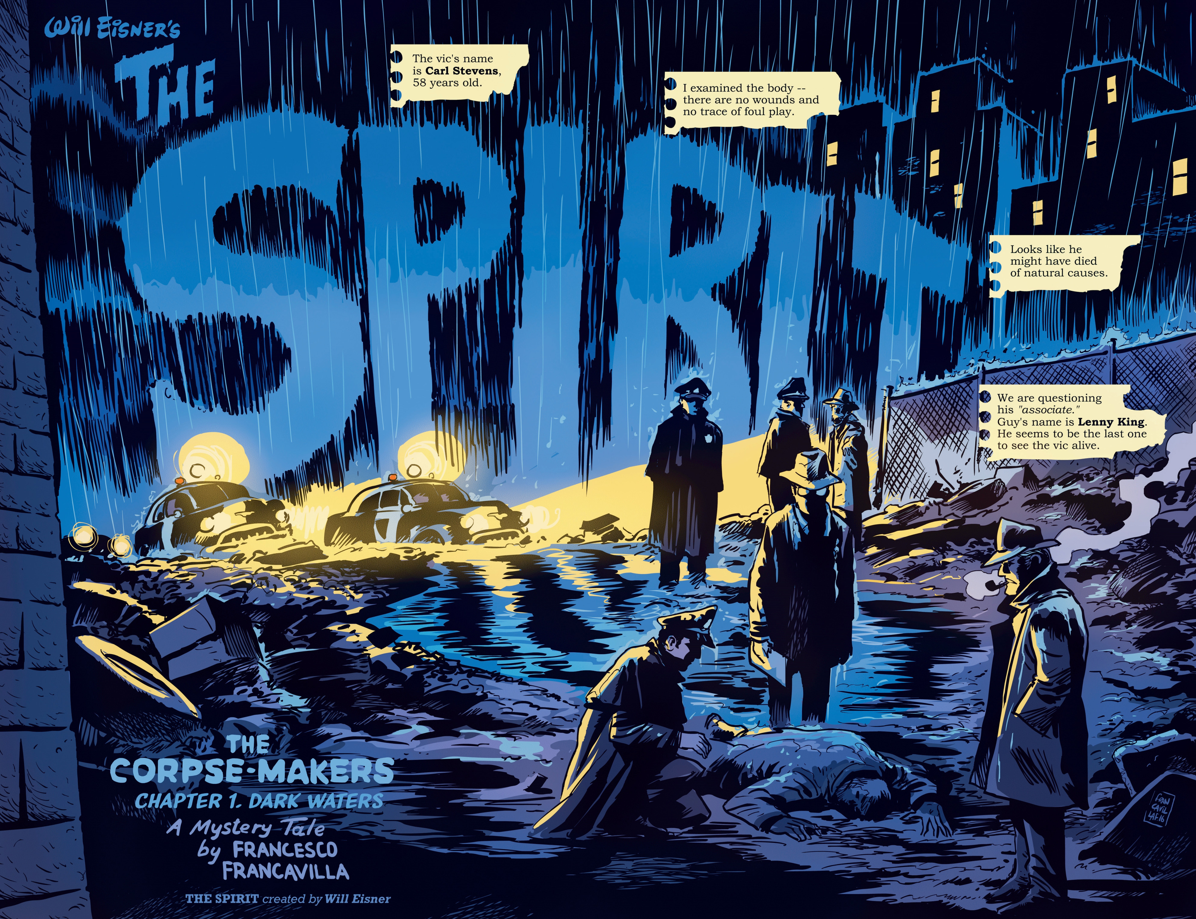 Will Eisner's The Spirit: The Corpse-Makers (2017) issue 1 - Page 6