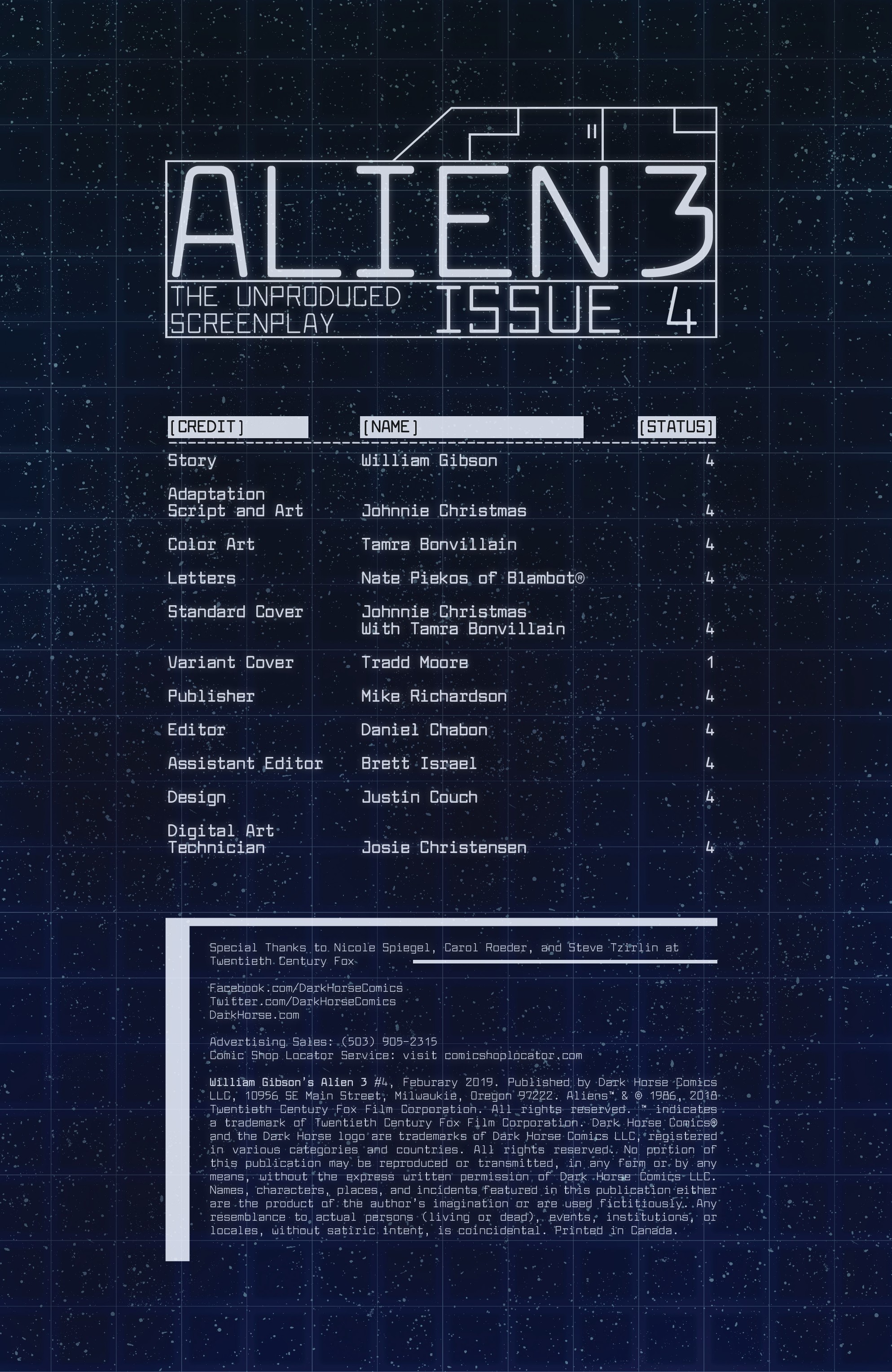 William Gibson's Alien 3 (2018-): Chapter 4 - Page 2