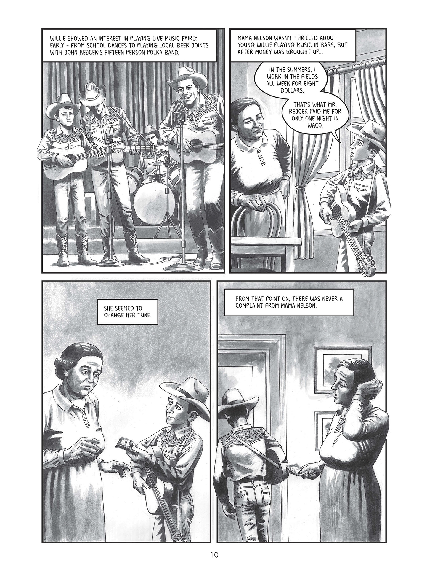 Willie Nelson: A Graphic History issue 1 - Page 11