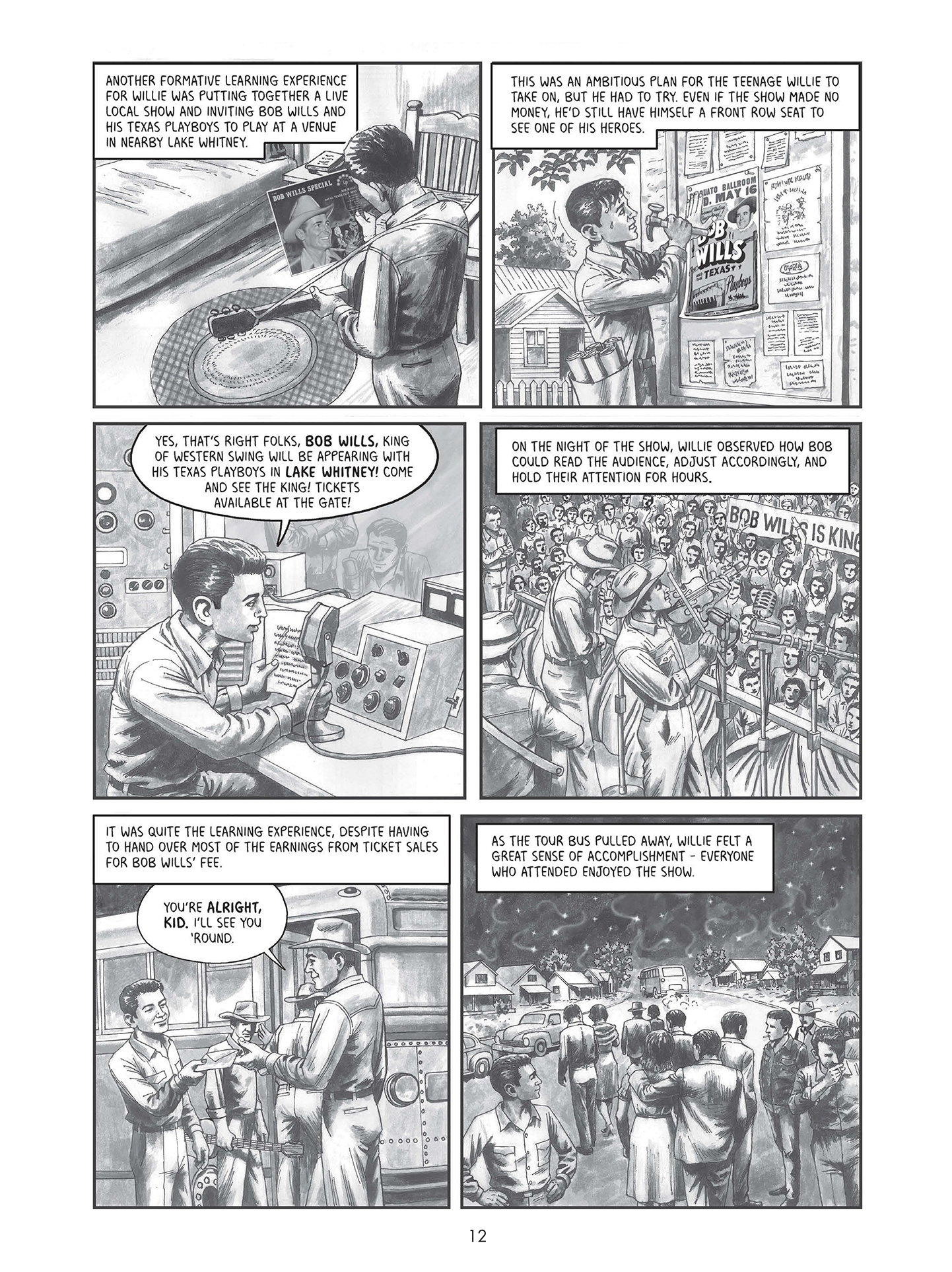 Willie Nelson: A Graphic History issue 1 - Page 13