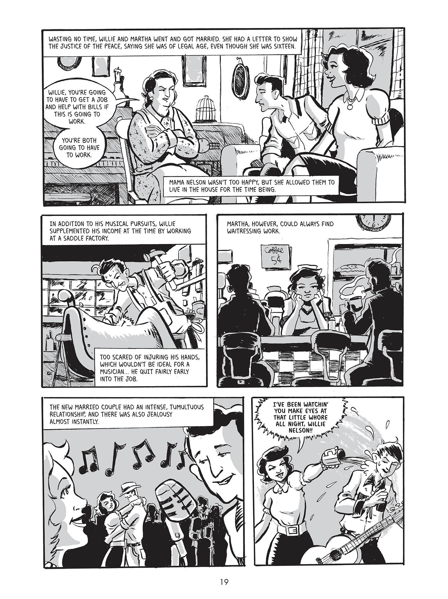 Willie Nelson: A Graphic History issue 1 - Page 20